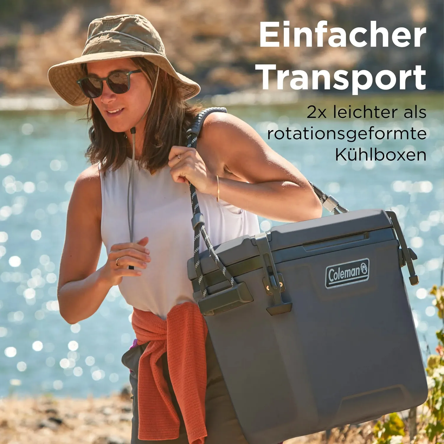 Coleman Convoy 28QT Kühlbox 29 Liter 3 Tage Kühlung