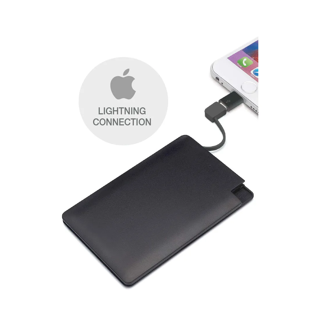 Lifeventure RFID Wallet Powerbank Geldbörse 2500 mAh