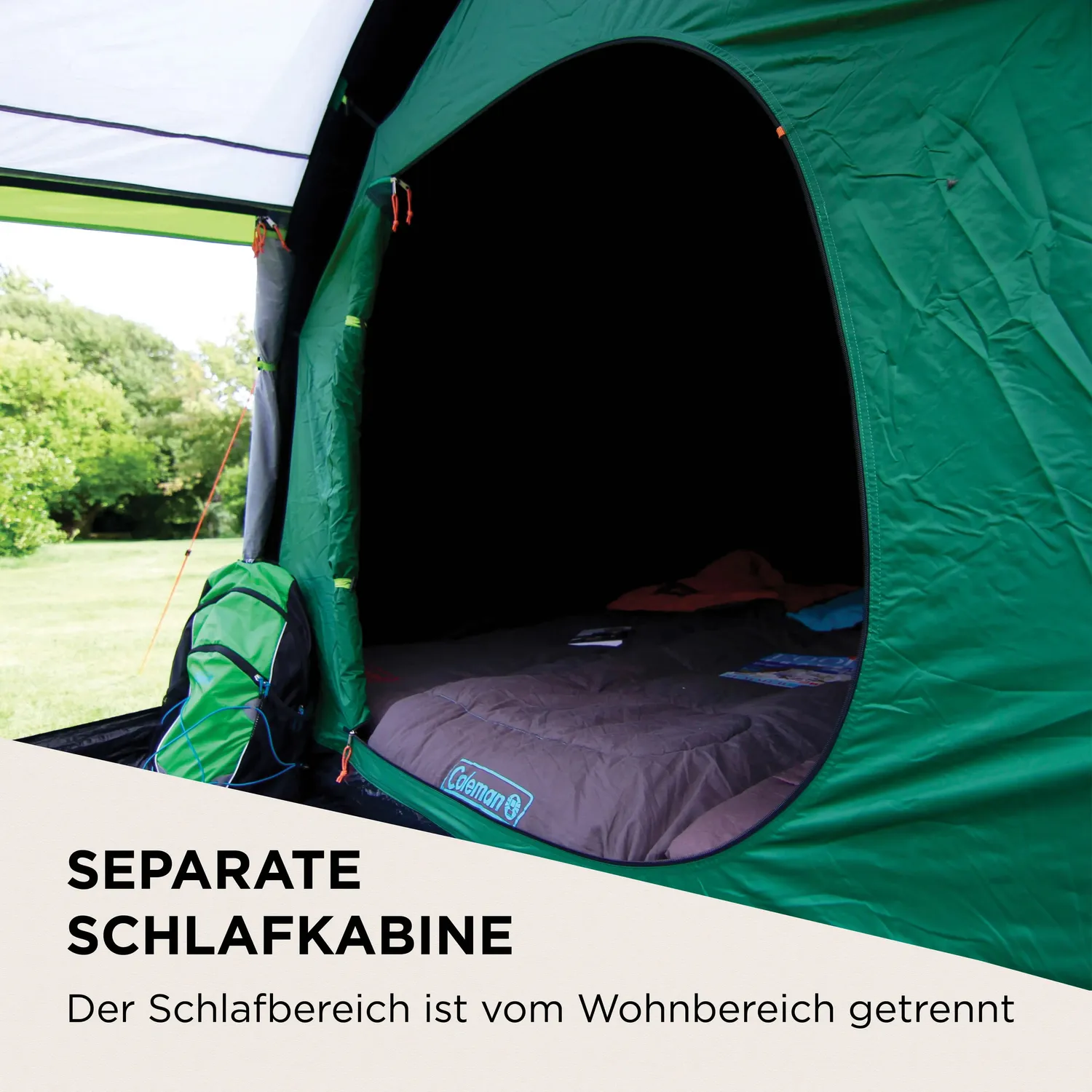 Coleman Chimney Rock 3 Plus BlackOut Tunnelzelt 3 Personen