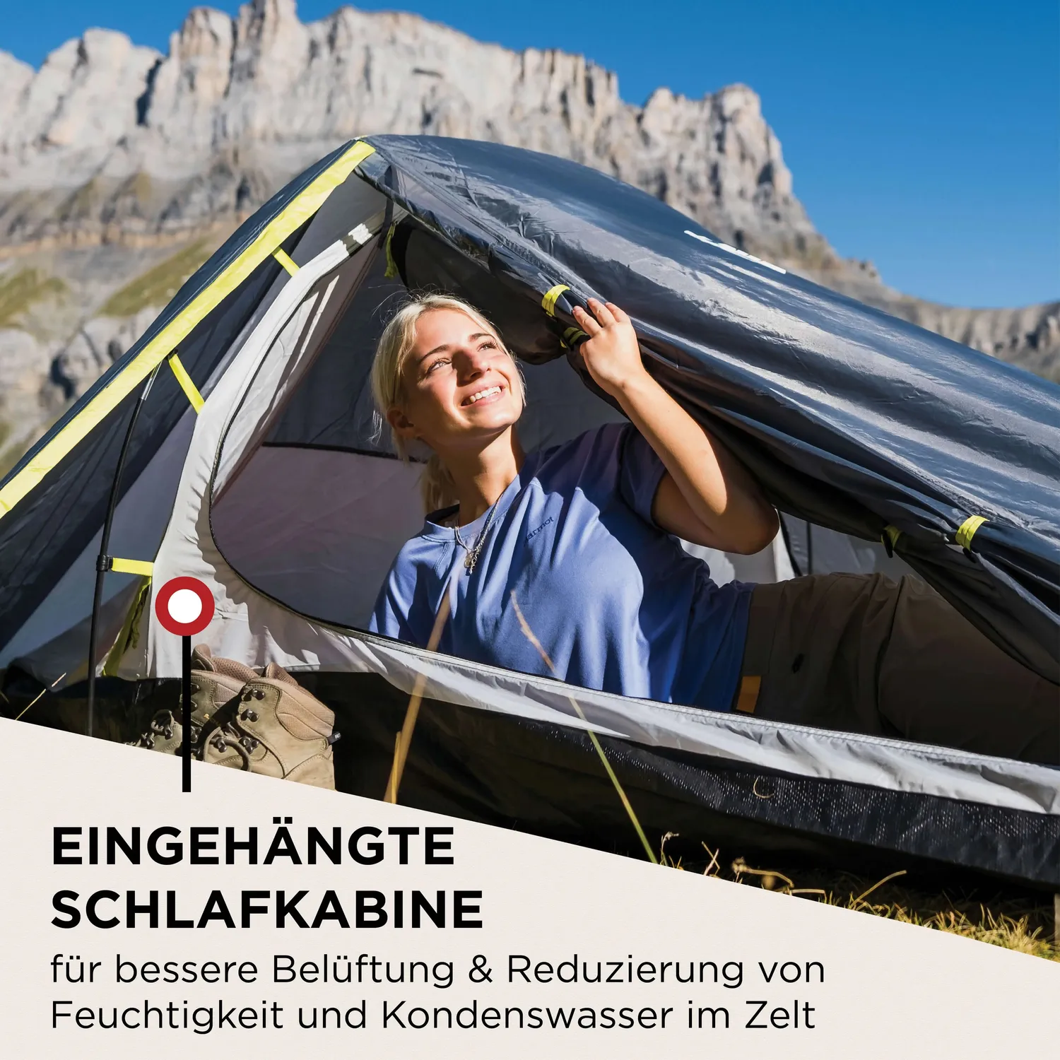 Coleman Bedrock 2 Trekkingzelt 2 Personen 3000 mm