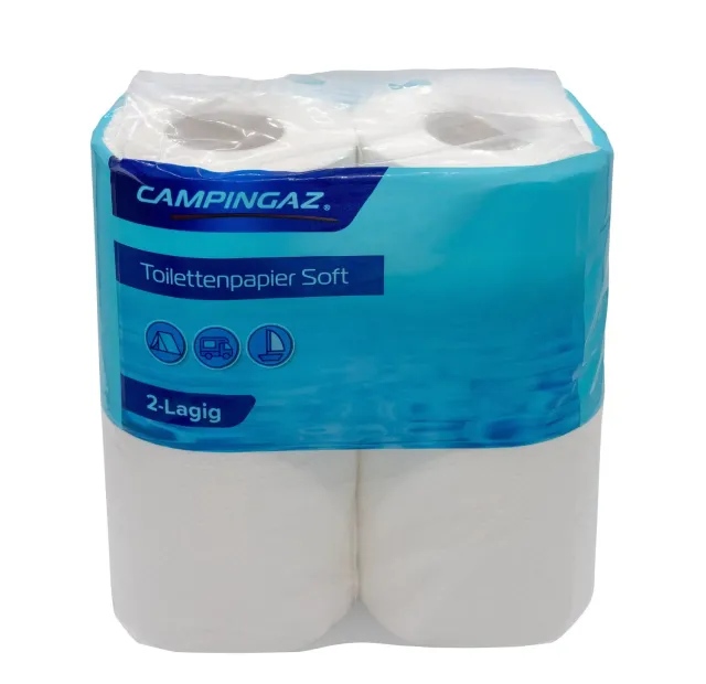 Campingaz Toilettenpapier Soft Camping 4 Rollen Bio