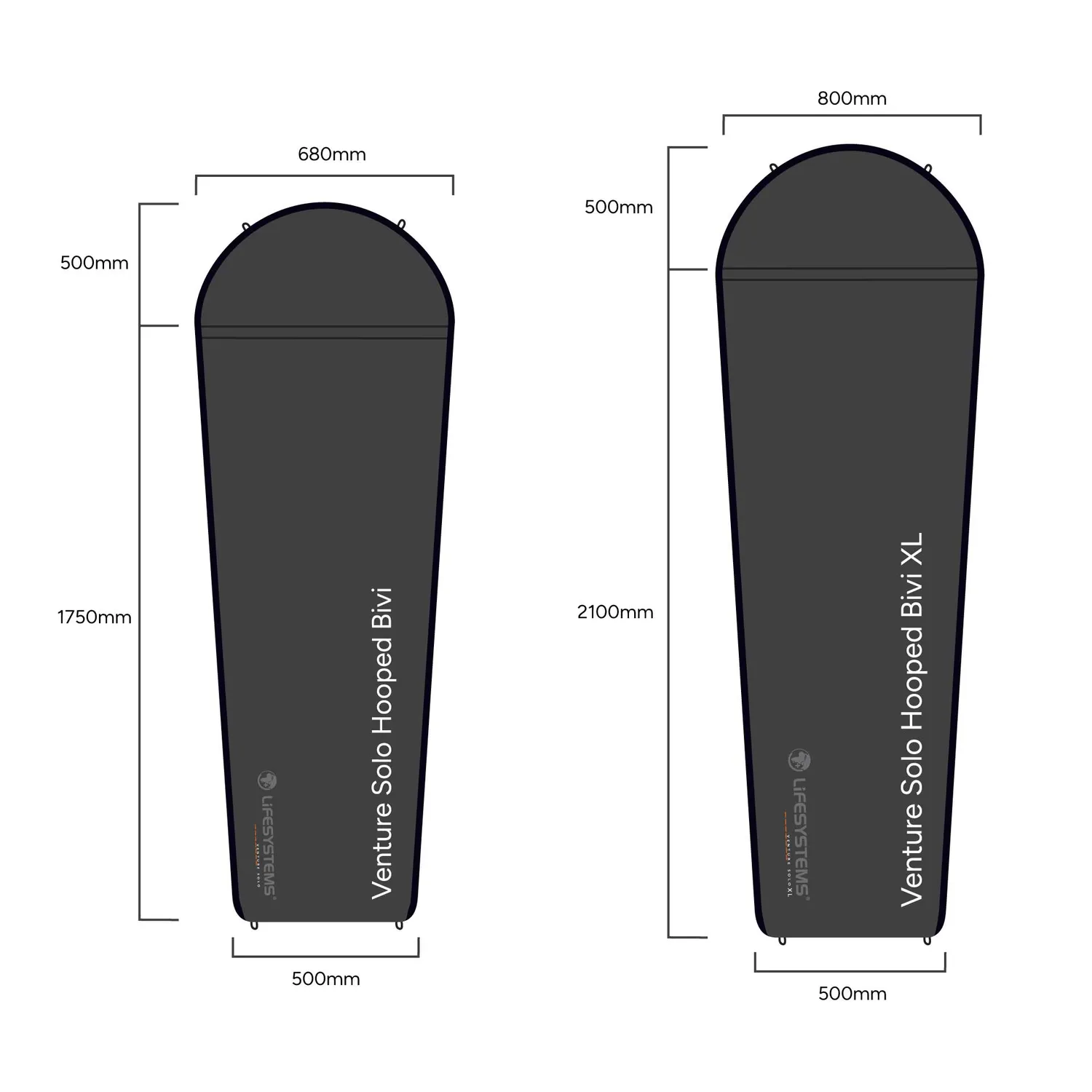 Lifeventure Venture Solo Hooped Bivi Biwaksack wasserdicht