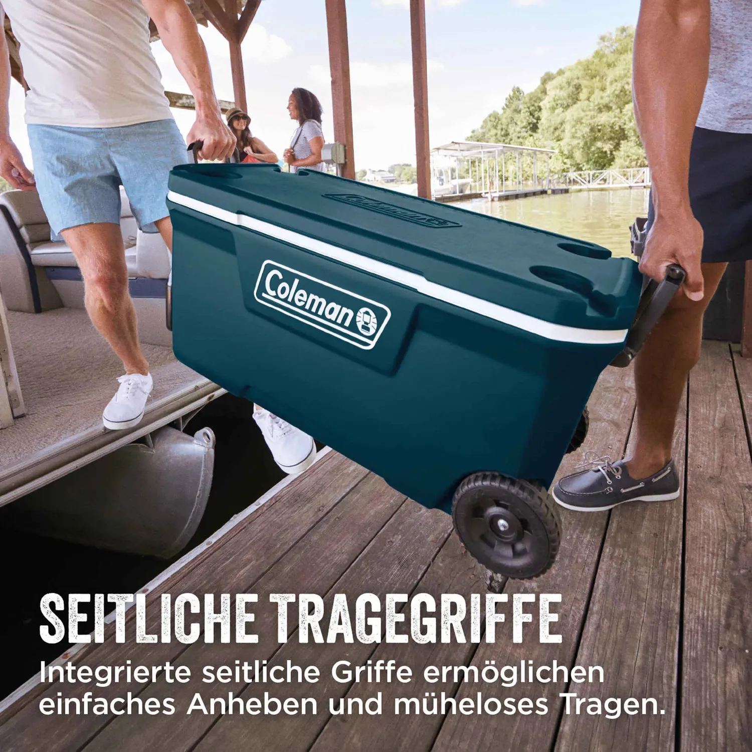 Coleman Xtreme 100QT Wheeled Kühlbox 94 Liter