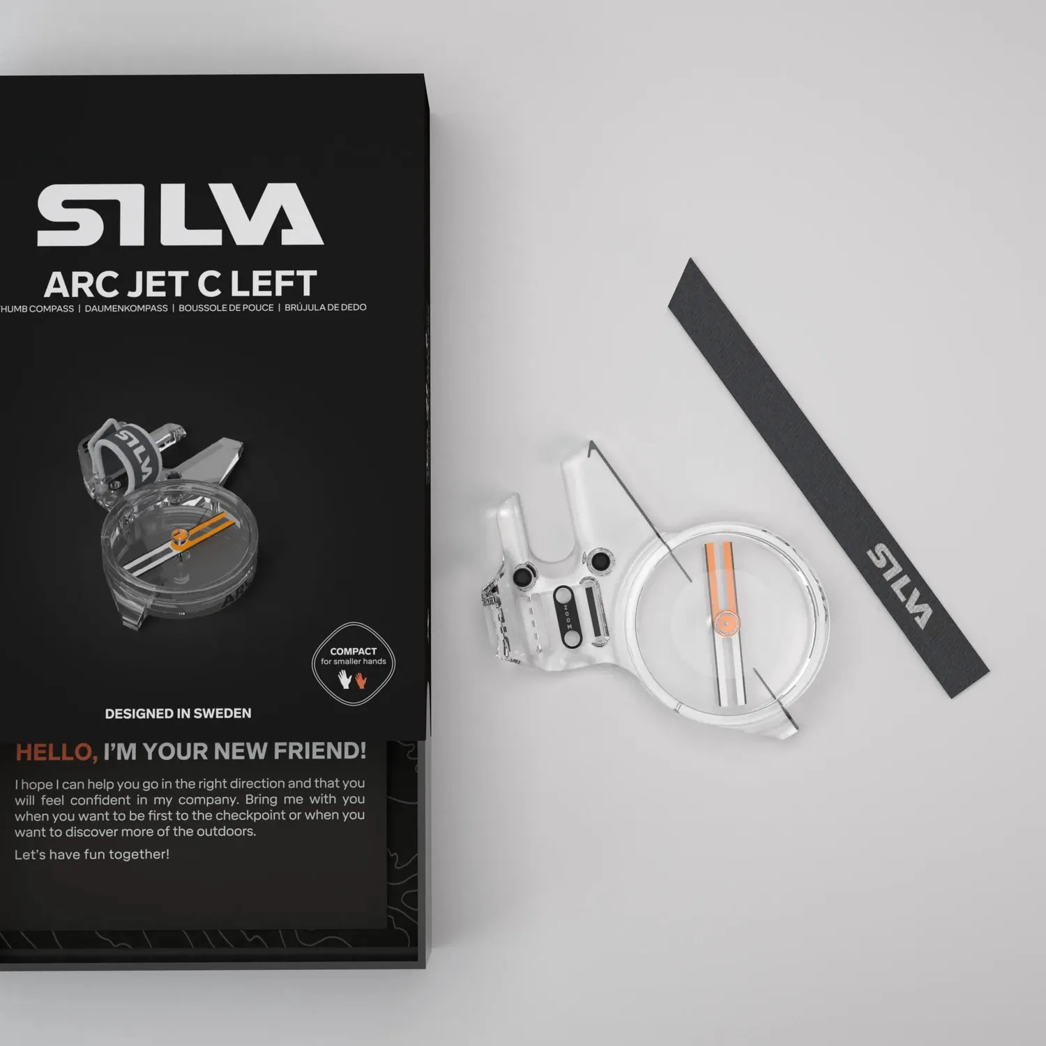 Silva Arc Jet C Daumenkompass kompakt