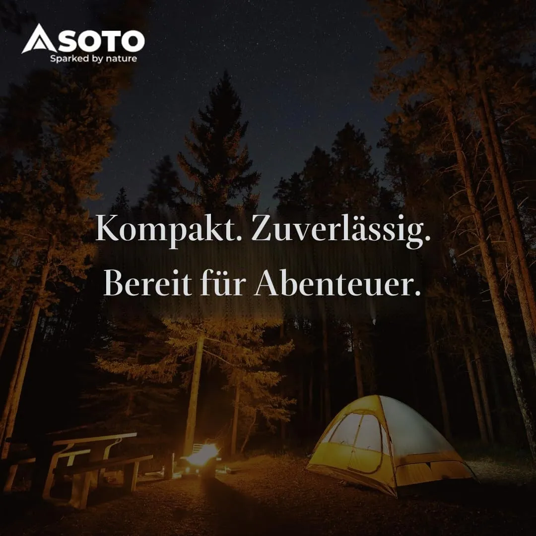 SOTO Amicus Gaskocher Stealth-Zündung 81g