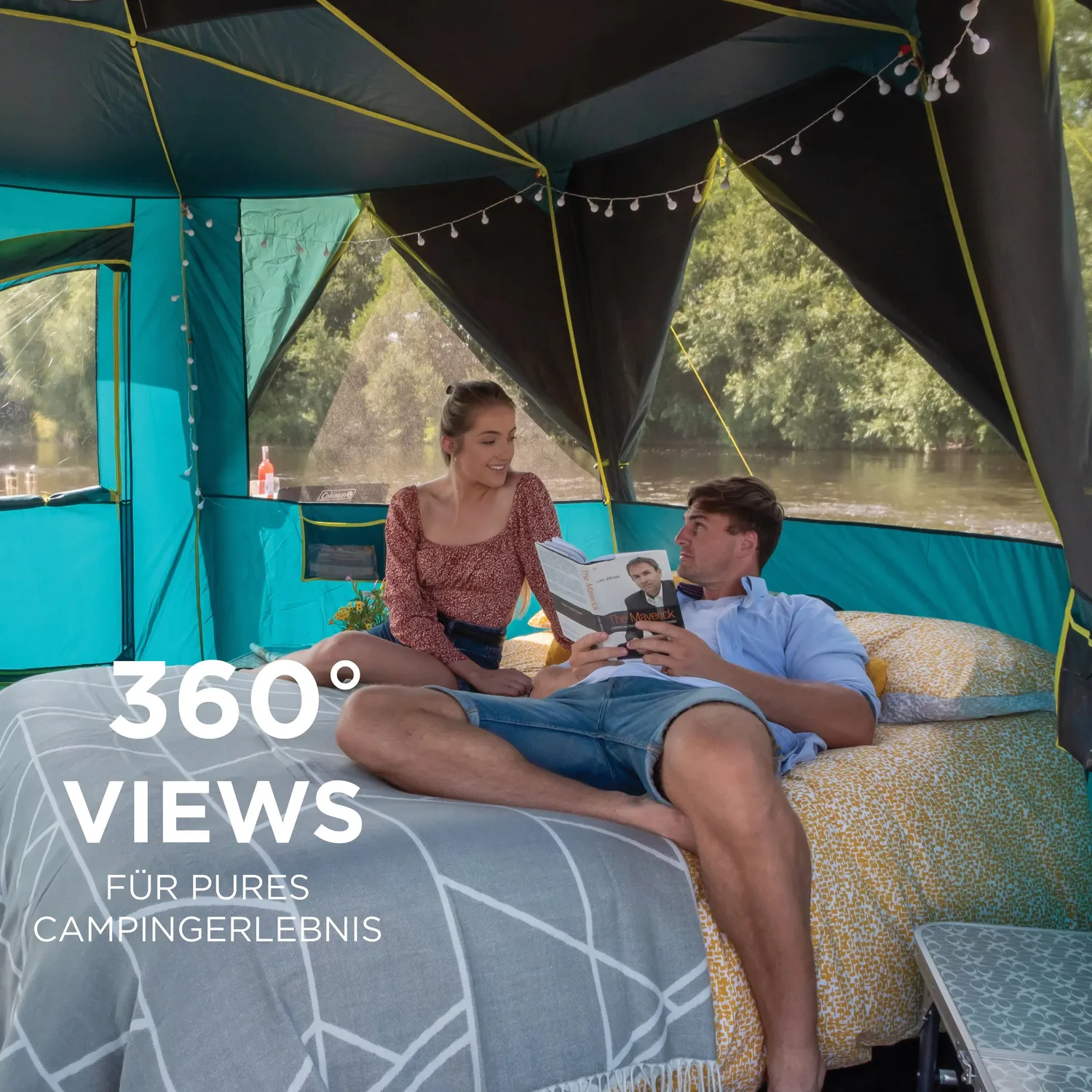 Coleman Octagon BlackOut Familienzelt 8 Personen