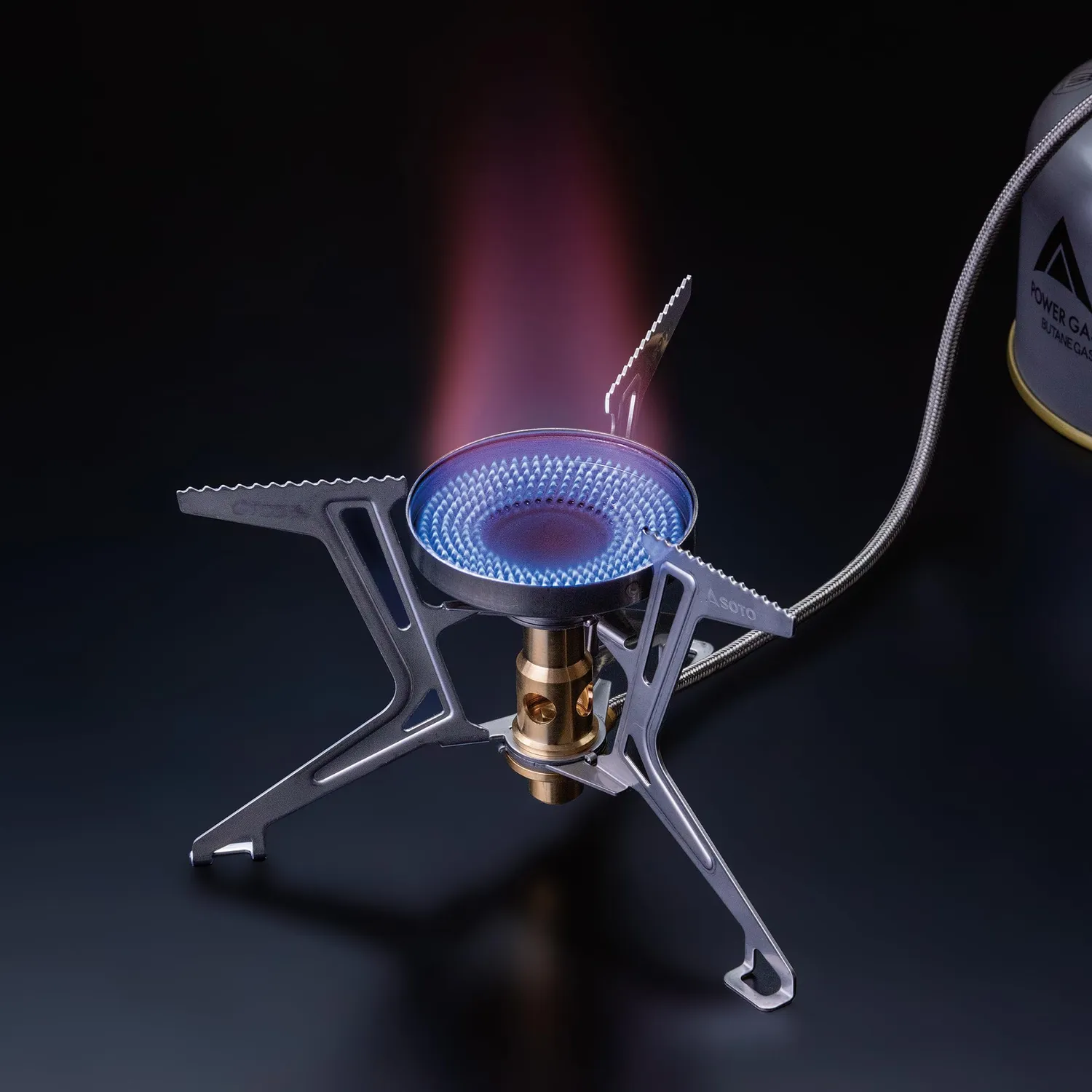 Soto Fusion Trek Gaskocher Schlauch Micro Regulator 180g