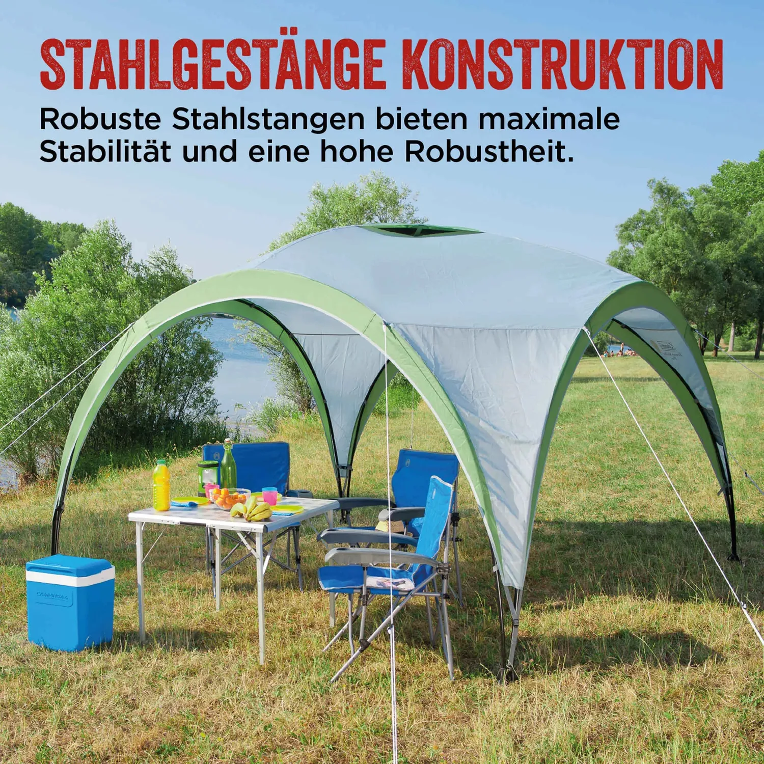 Coleman Event Shelter Pro L Pavillon 3,65x3,65 m UV50+