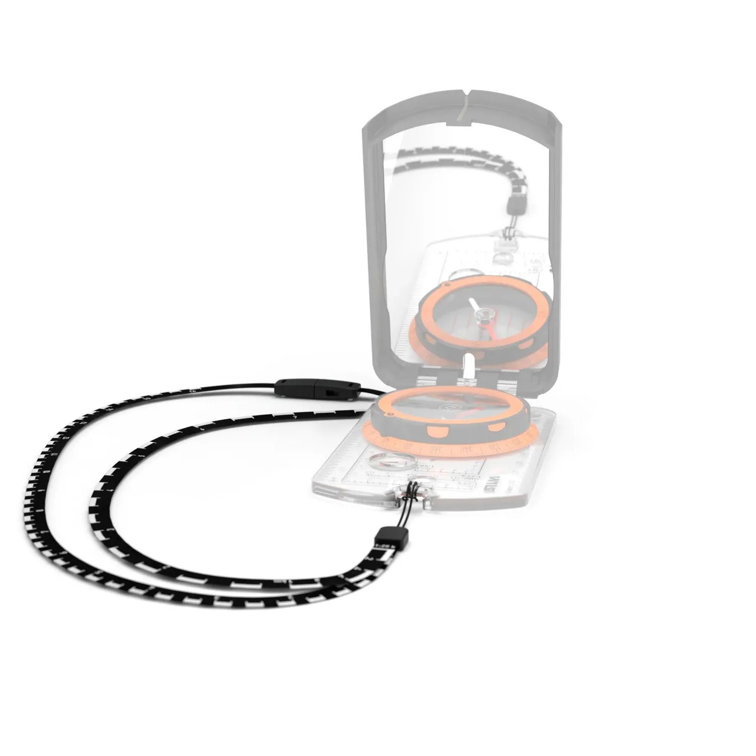 Silva Scale Lanyard Halsband mit Skala 1:25 1:50