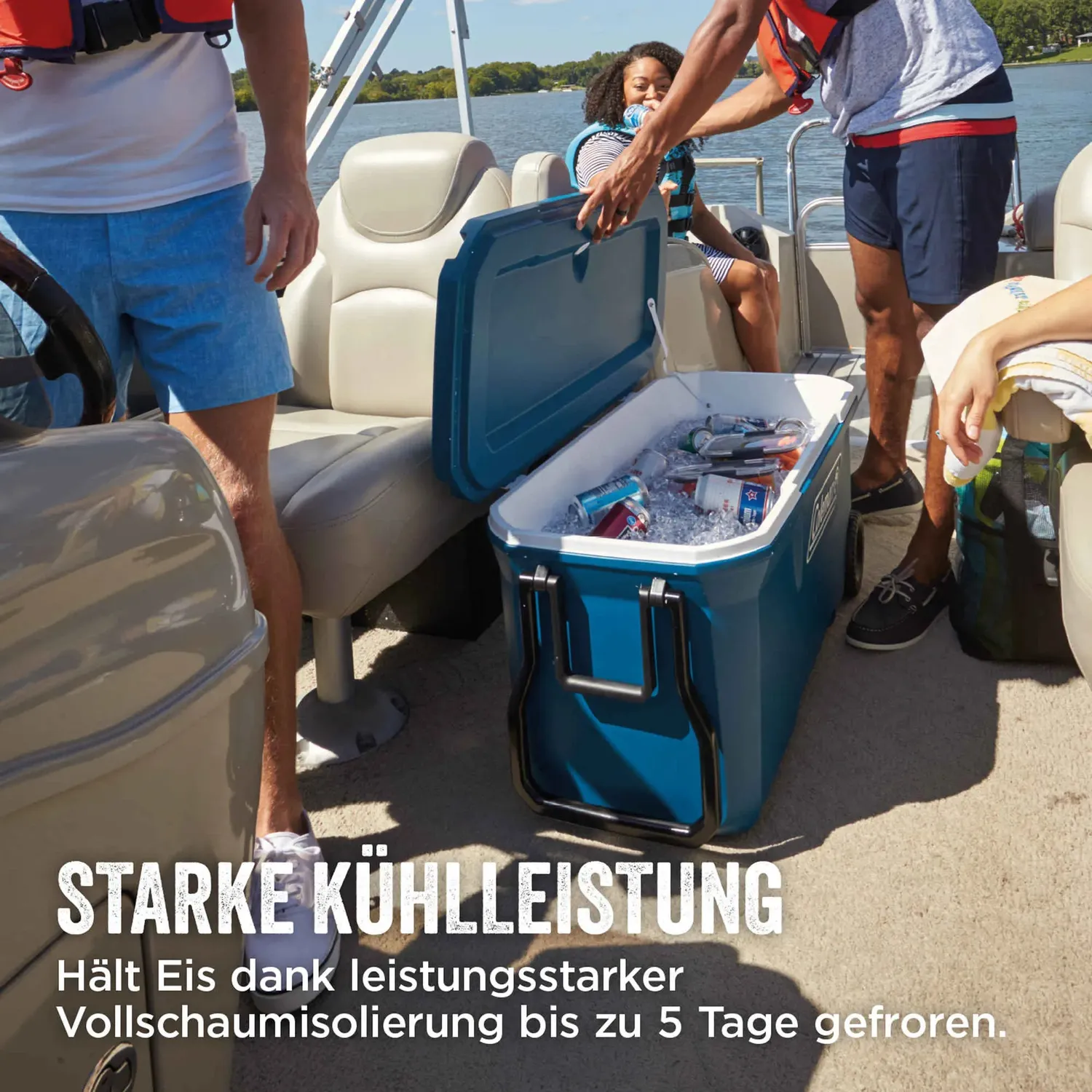Coleman Xtreme 100QT Wheeled Kühlbox 94 Liter
