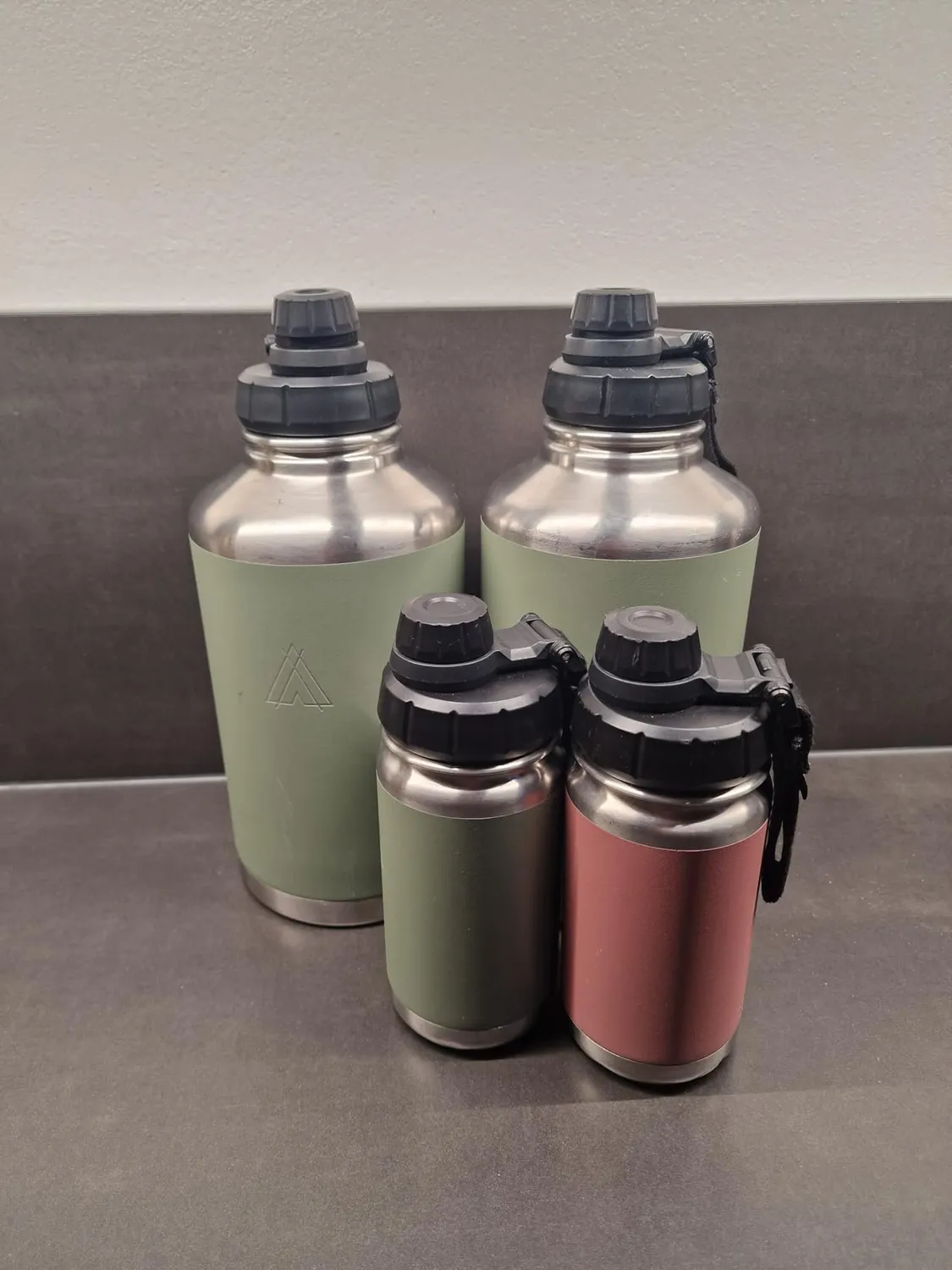 Campo Libre Premium Trinkflasche 400 ml Edelstahl isoliert