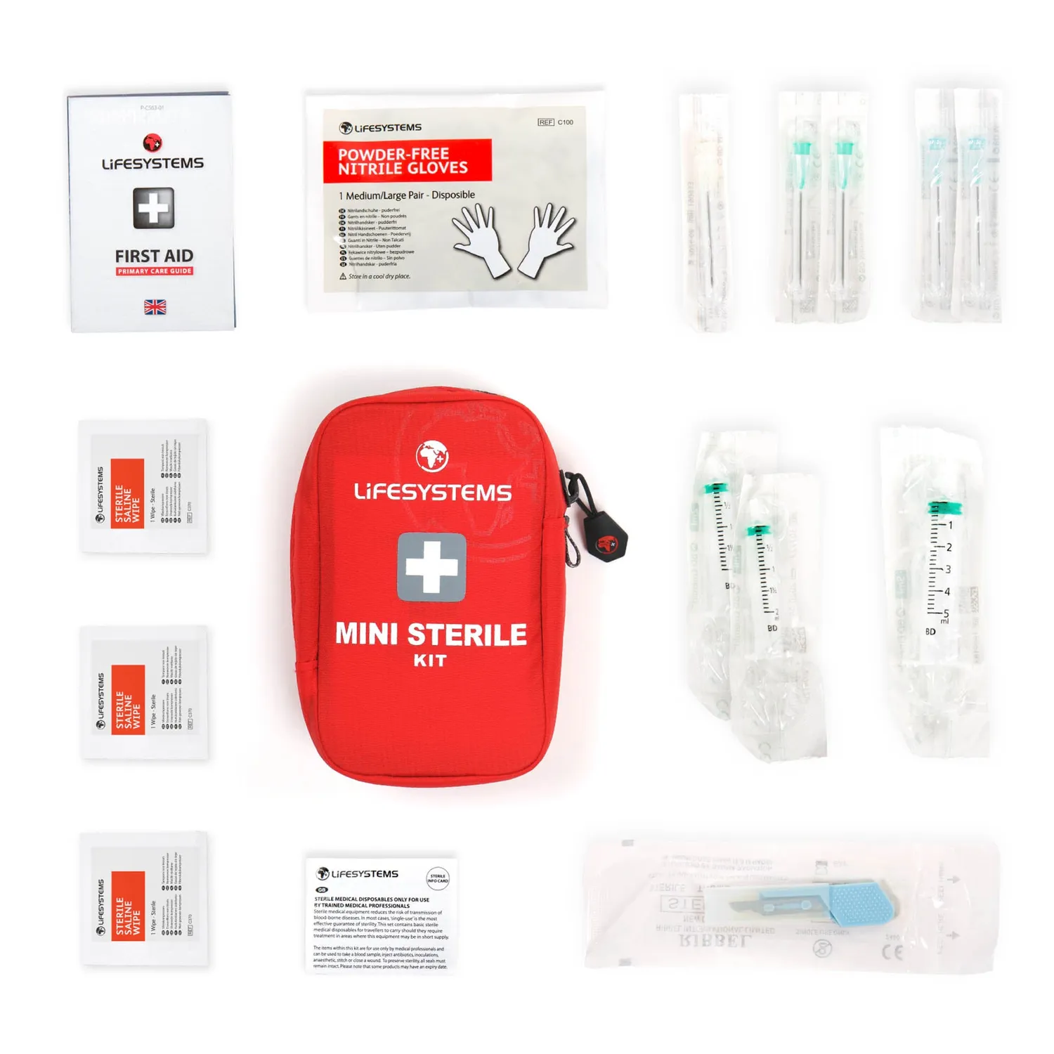 Lifeventure Mini Sterile Erste-Hilfe-Set Reise