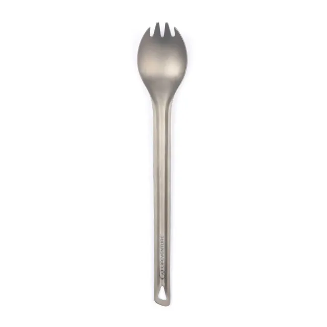 Lifeventure Titanium Long Spork Göffel lang Titan
