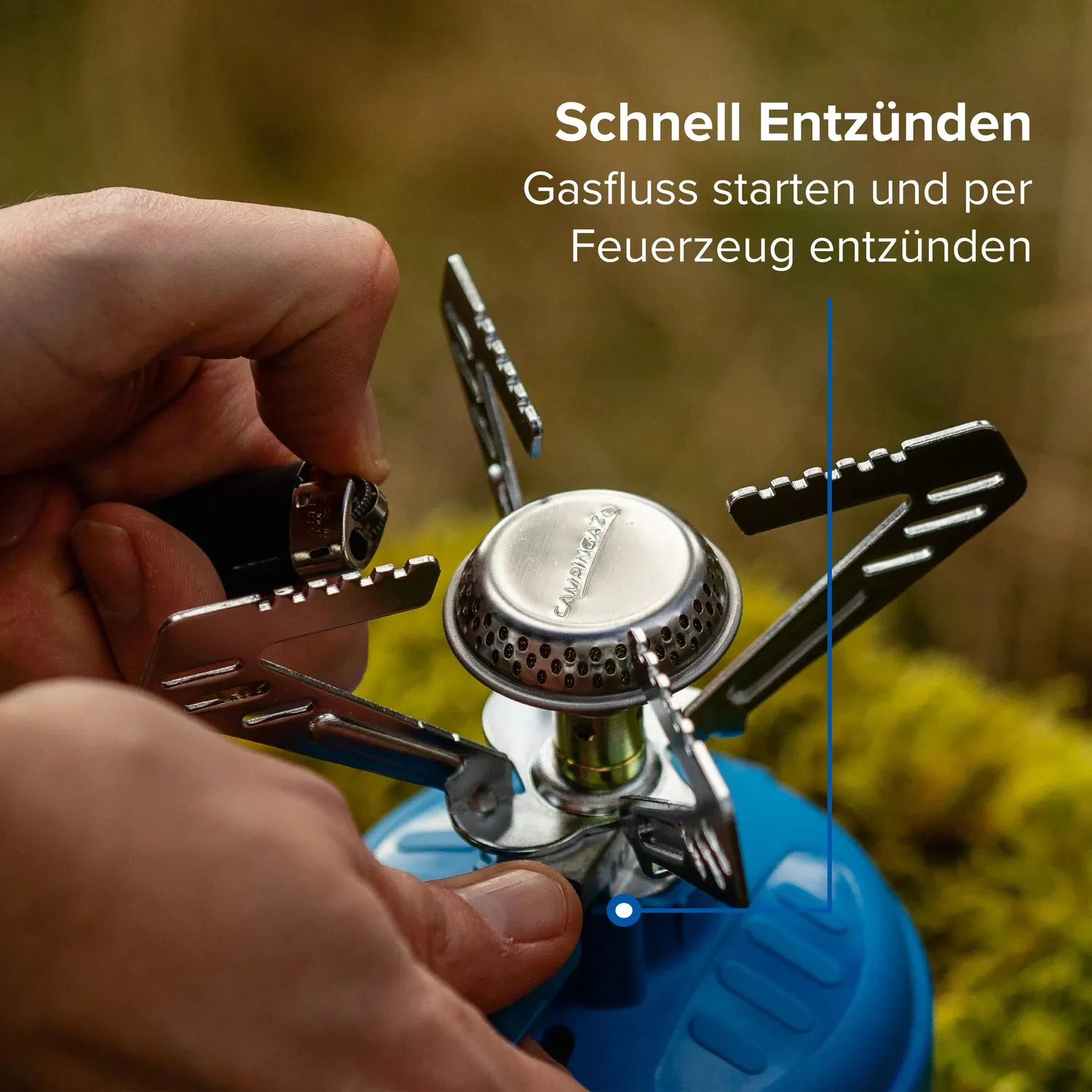 Campingaz Camping 206 S Gaskocher Stechkartusche