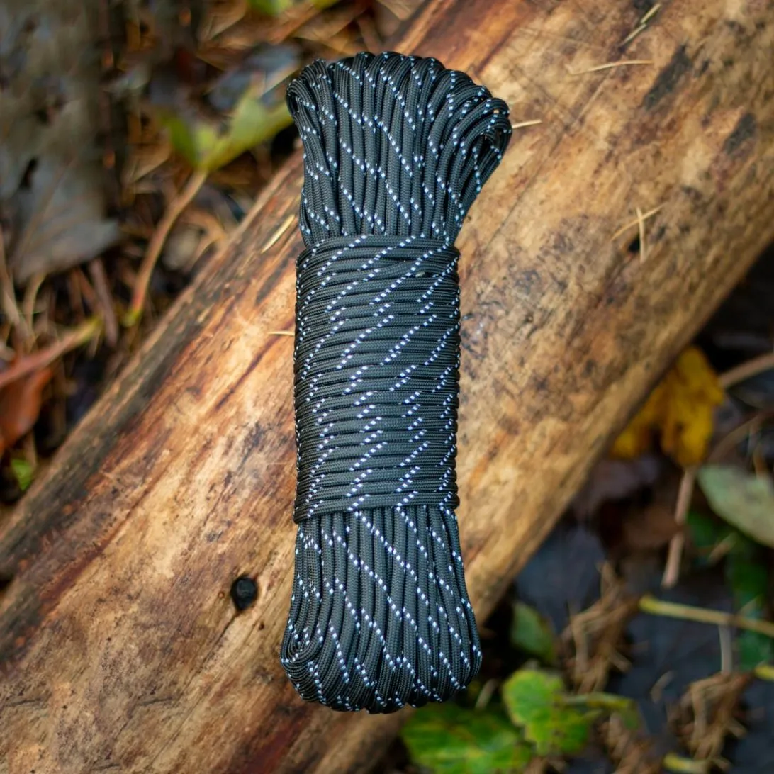 Lifeventure 550 Paracord Seil Schwarz 250 kg