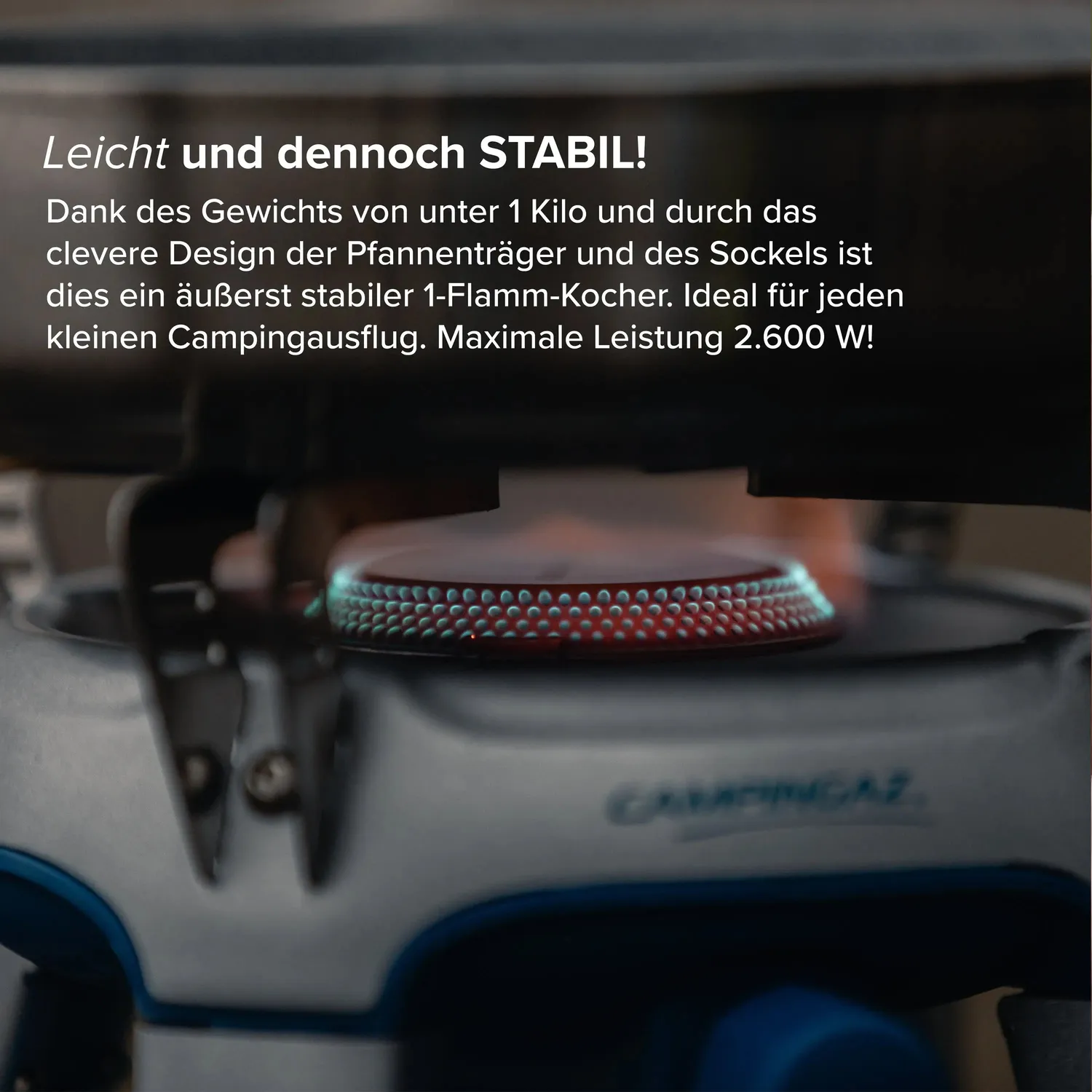 Campingaz Bivouac CV Gaskocher 1-flammig 2600 W