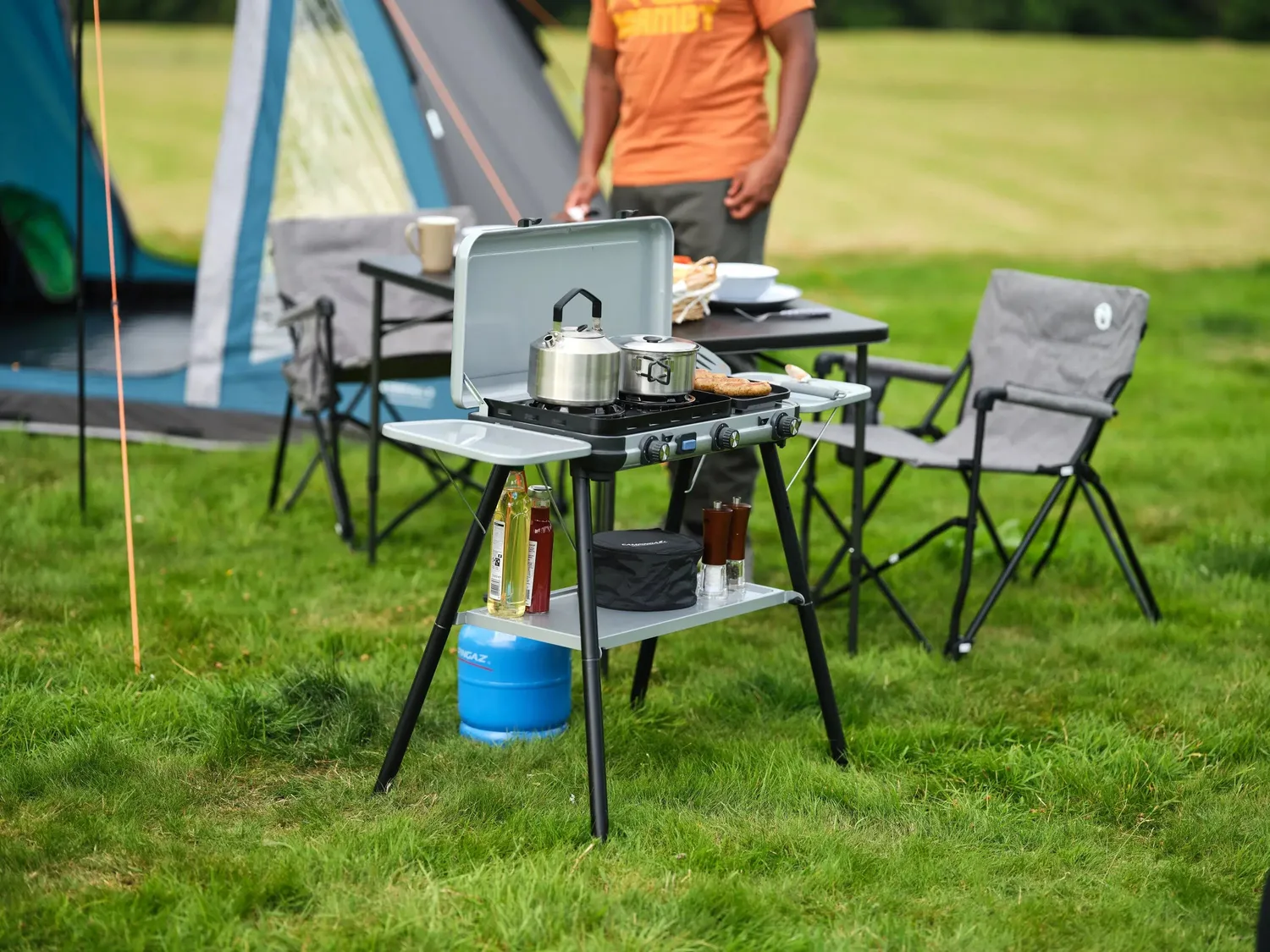 Campingaz Camping Kitchen 2 Multi-Cook Plus R Gaskocher