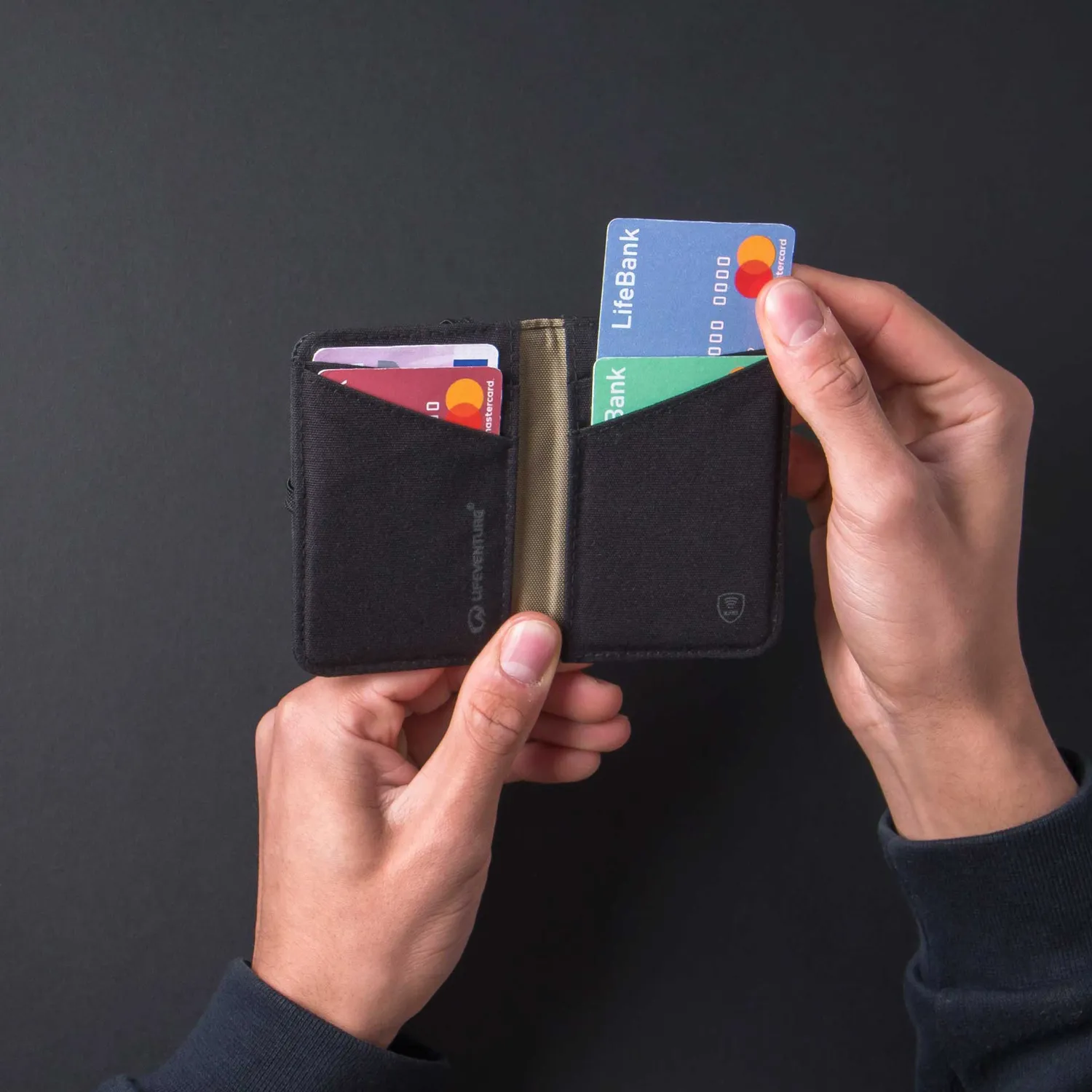 Lifeventure X-Pac RFiD Card Wallet Kartenetui