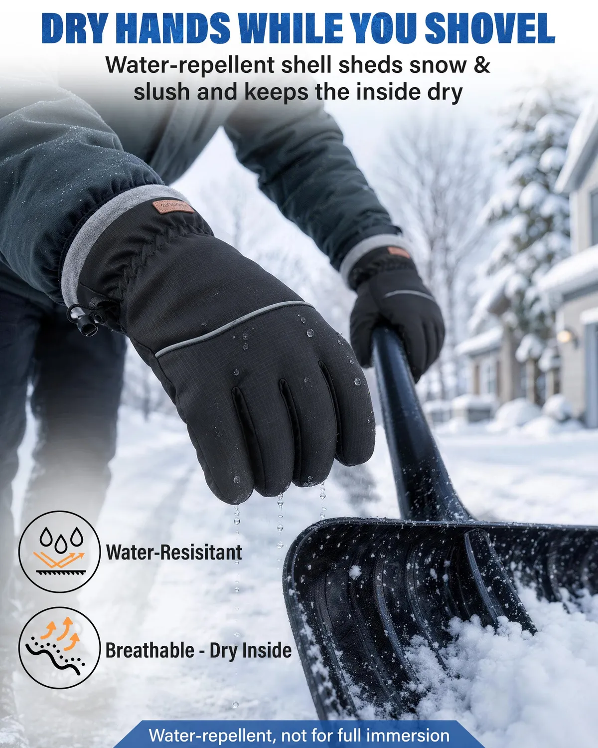Hikenture Winter Handschuhe Touch M wasserabweisend