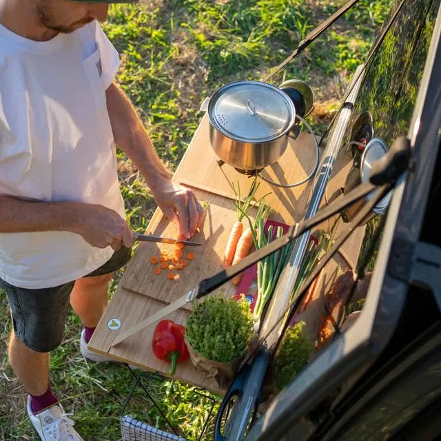 Campo Libre Fred Hängetisch Bambus 80x35 für Camper