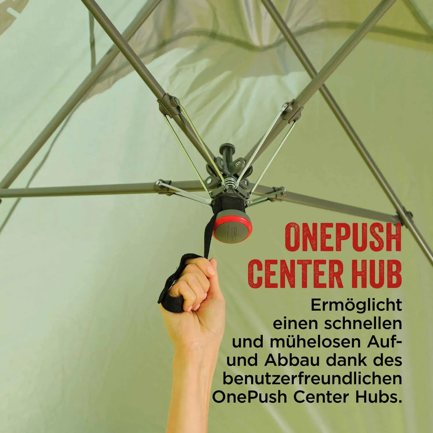 Coleman FastPitch OnePush Shelter L Pavillon 4x4 m