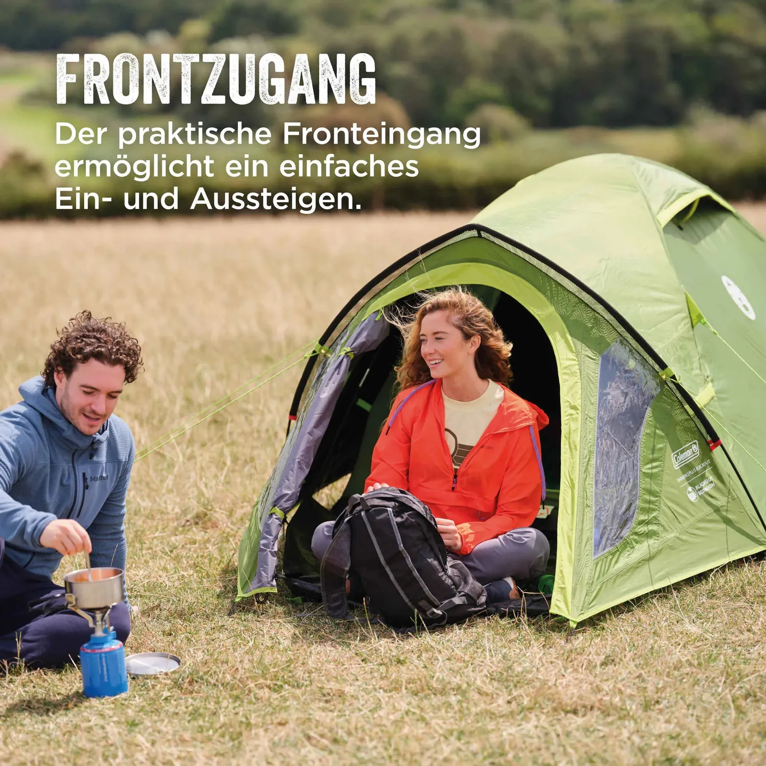 Coleman Darwin 3 Plus BlackOut Zelt 3 Personen dark