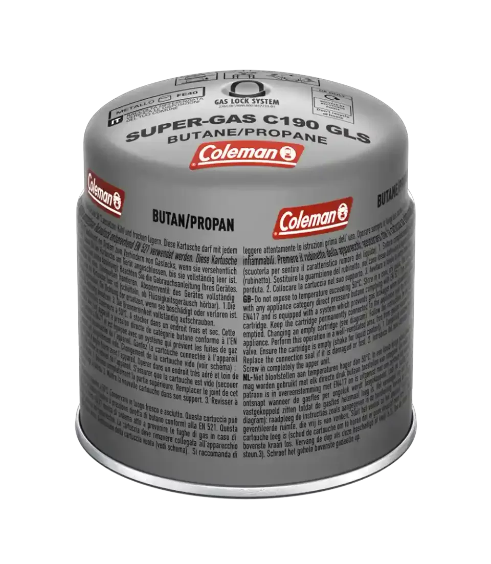 Coleman C190 GLS Stechkartusche 190g Butan-Propan