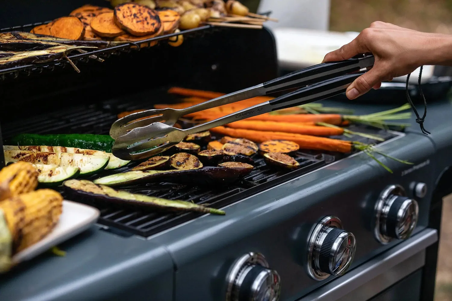 Campingaz Premium Grillzange Edelstahl extra lang
