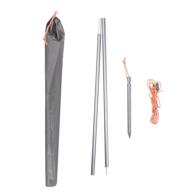Lifeventure Solo Peak Tent Porch Set Vorzelt Aluminium