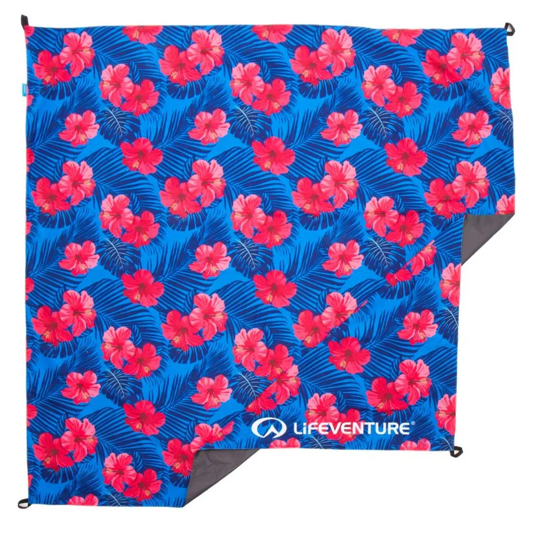 Lifeventure Picnic Blanket Picknickdecke Geometric Teal