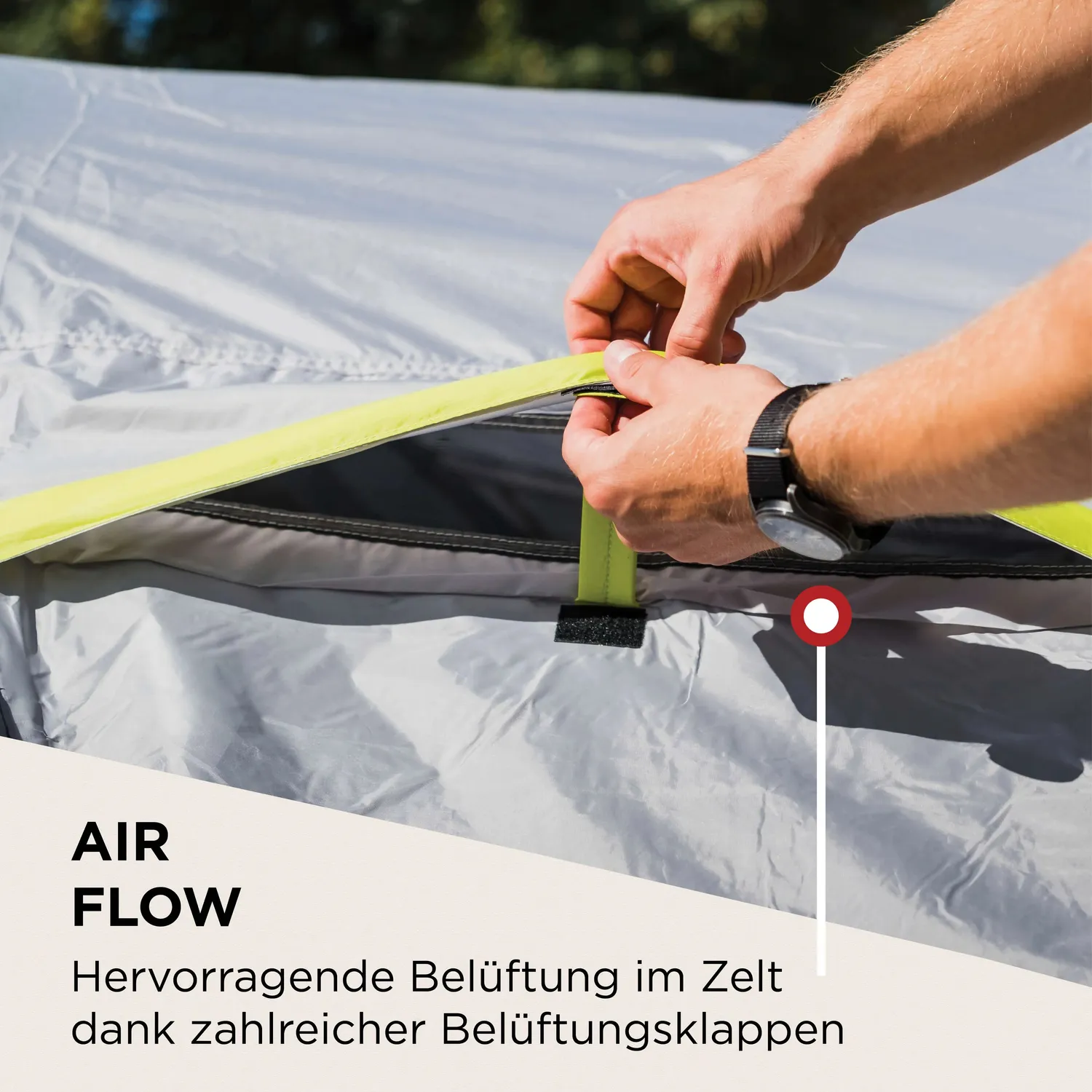 Coleman Darwin 4 Plus Zelt 4 Personen mit Vorraum