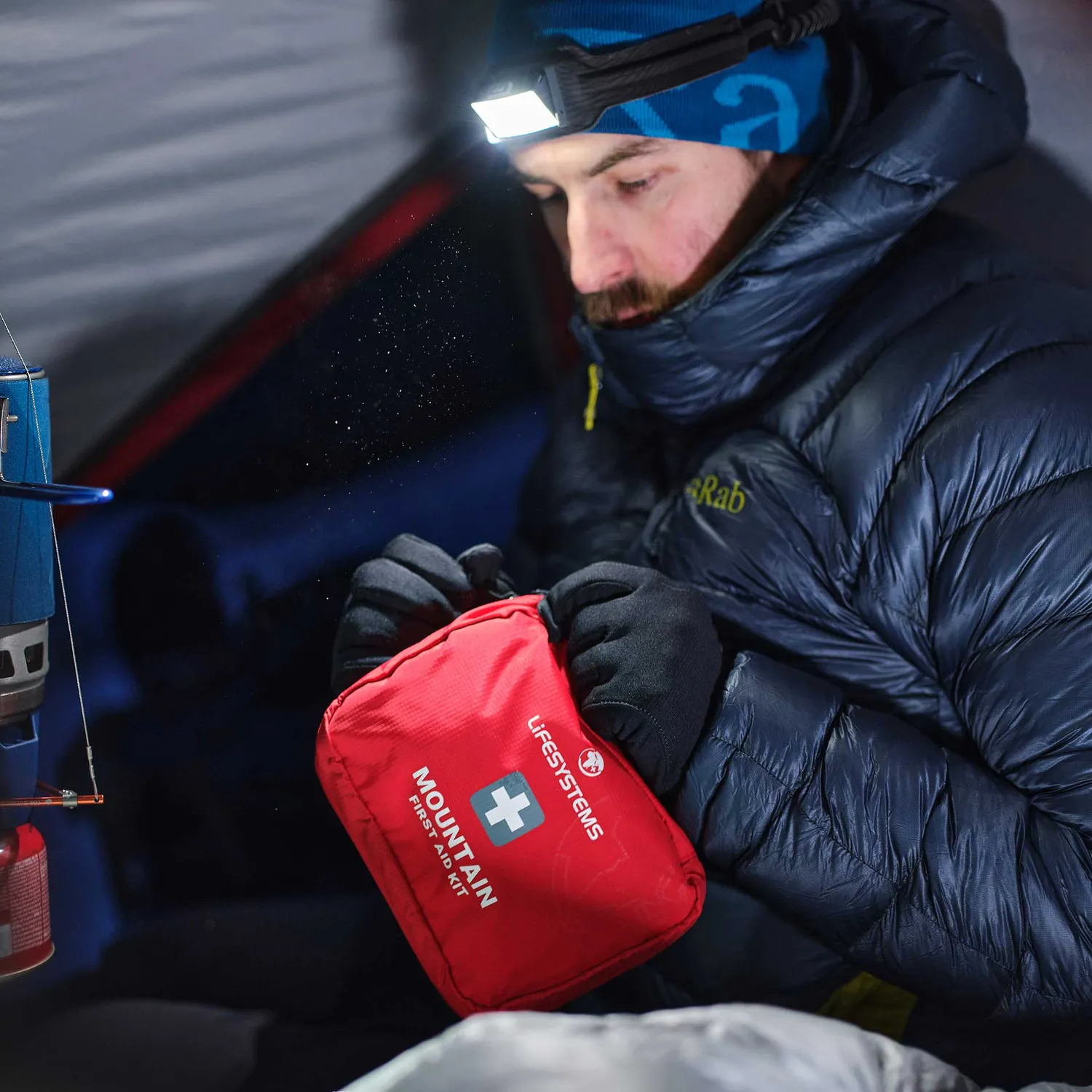 Lifeventure Mountain Erste-Hilfe-Set Expedition Rot