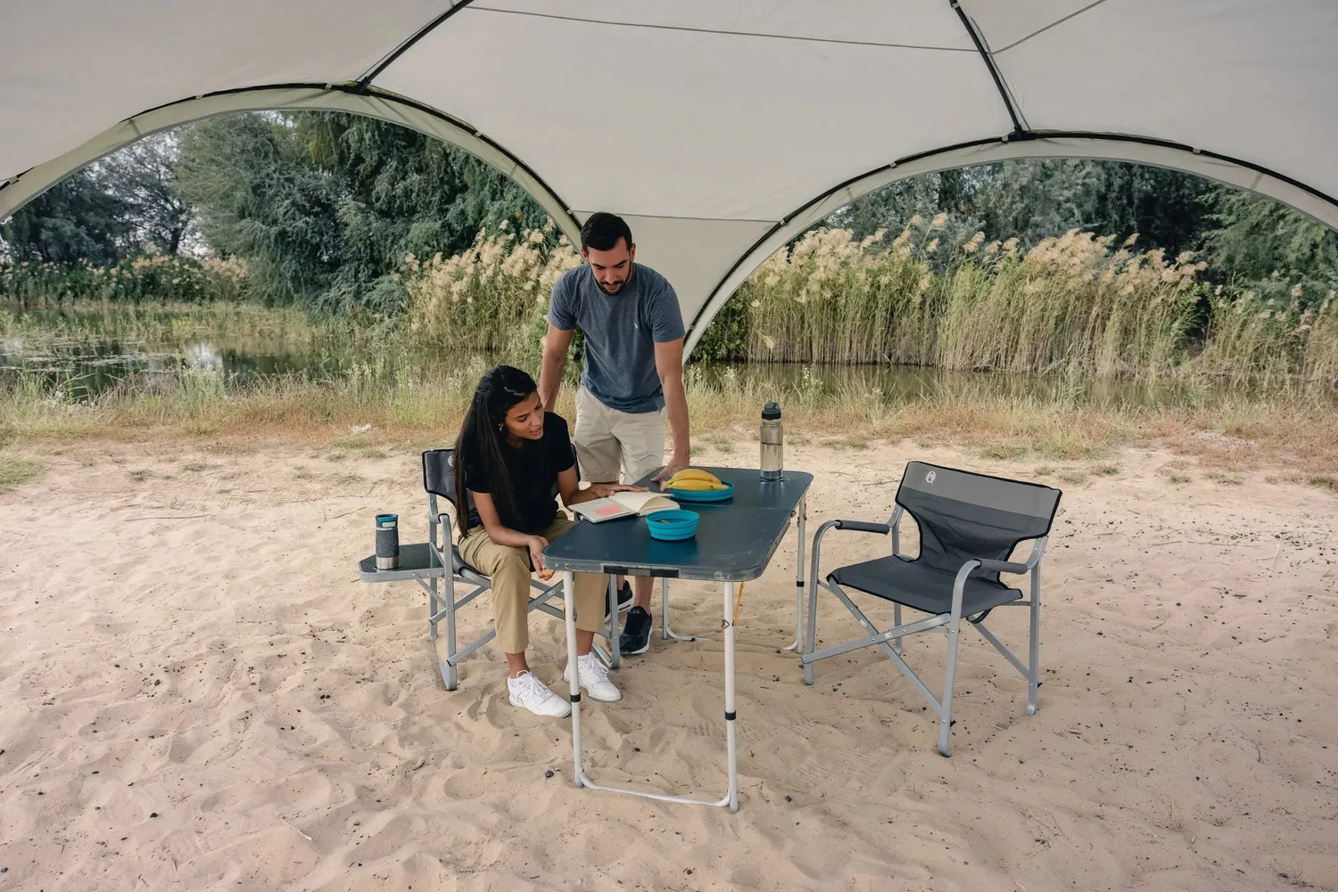 Coleman Deck Chair Campingstuhl klappbar 113 kg