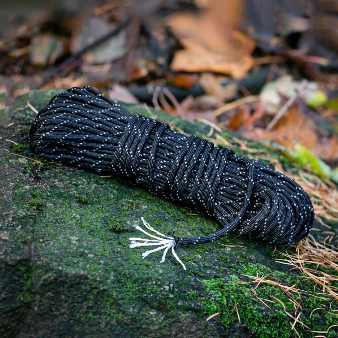 Lifeventure 550 Paracord Seil Schwarz 250 kg
