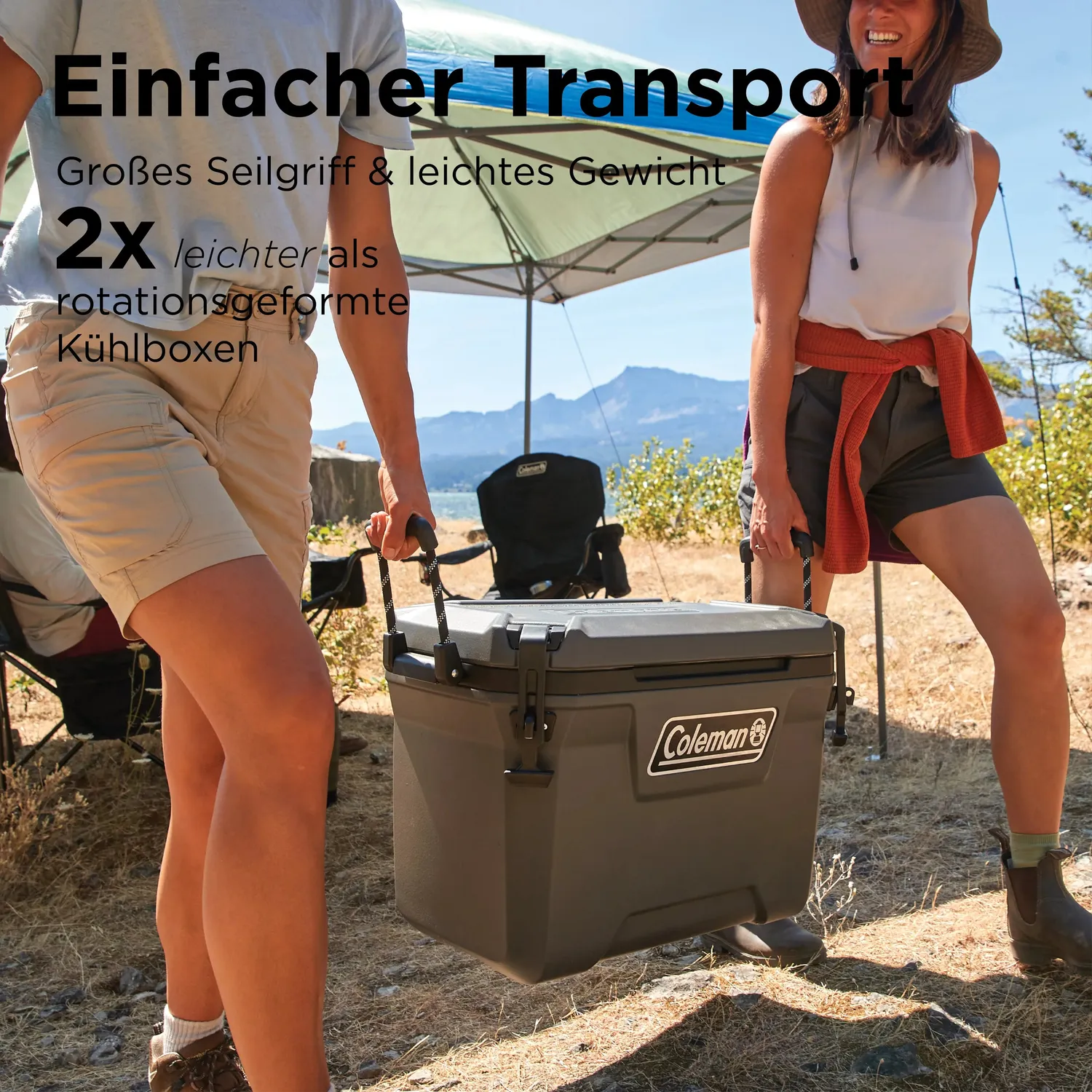 Coleman Convoy 55QT Kühlbox 53L passiv 4 Tage