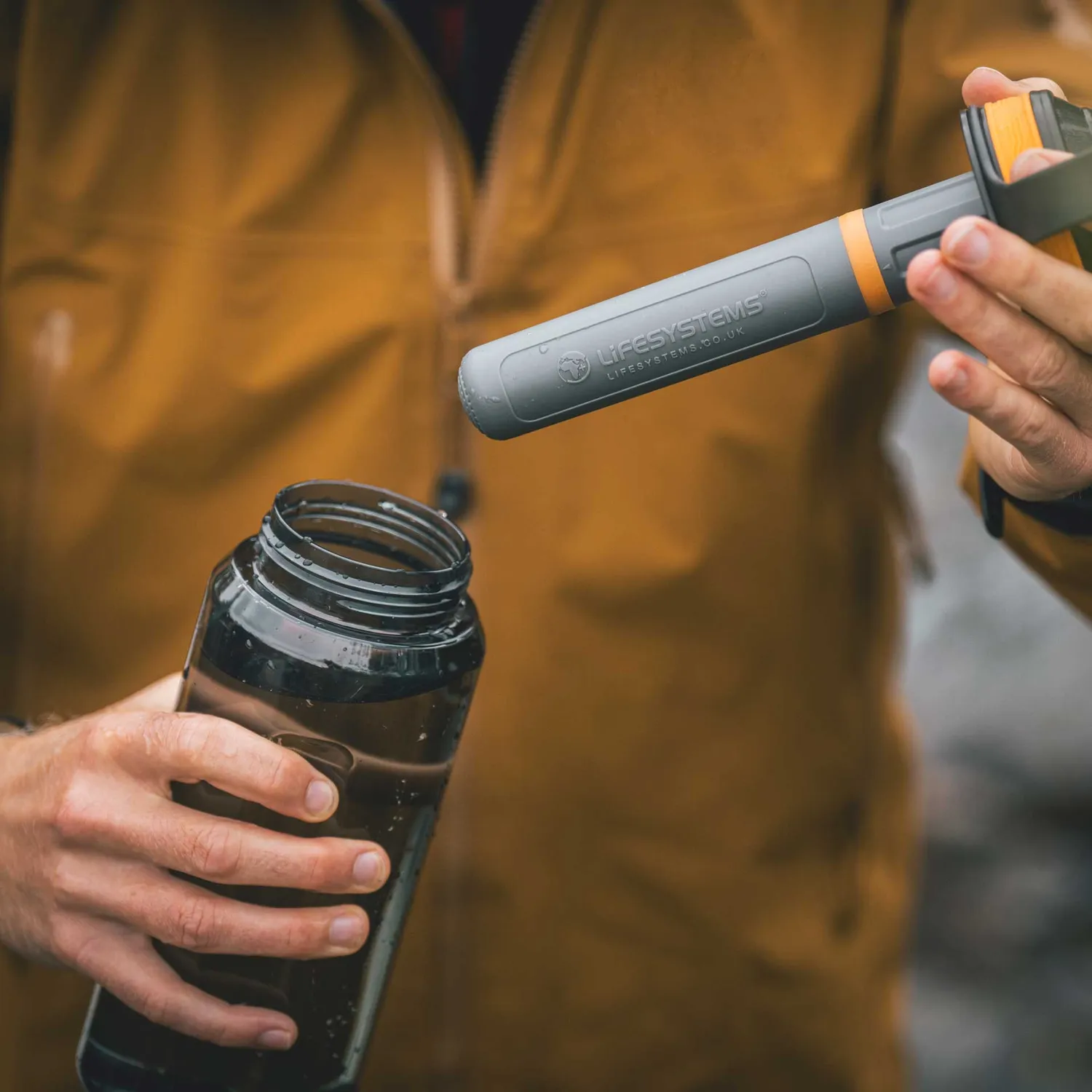 Lifeventure Water Filter Trinkflasche mit Virenfilter