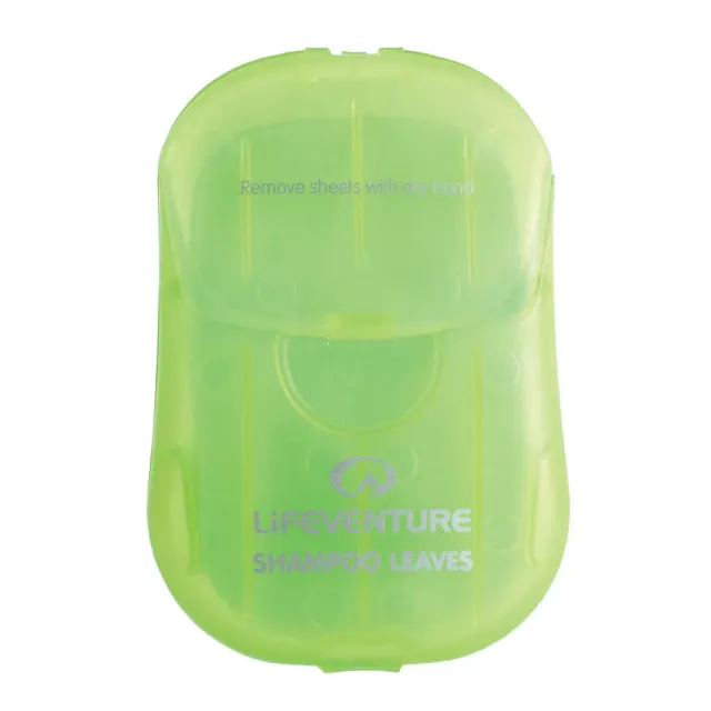 Lifeventure Shampoo Leaves Shampoo-Blättchen 50 Stück