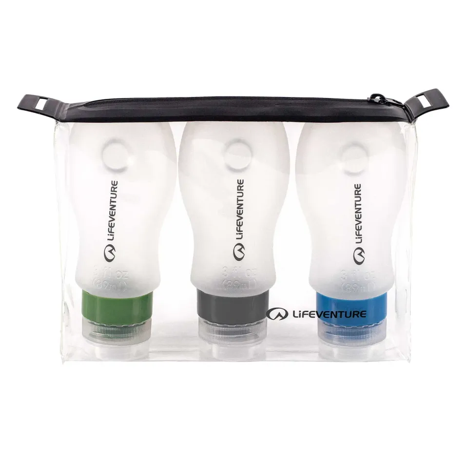 Lifeventure Silicone Reiseflaschen Silikon Set