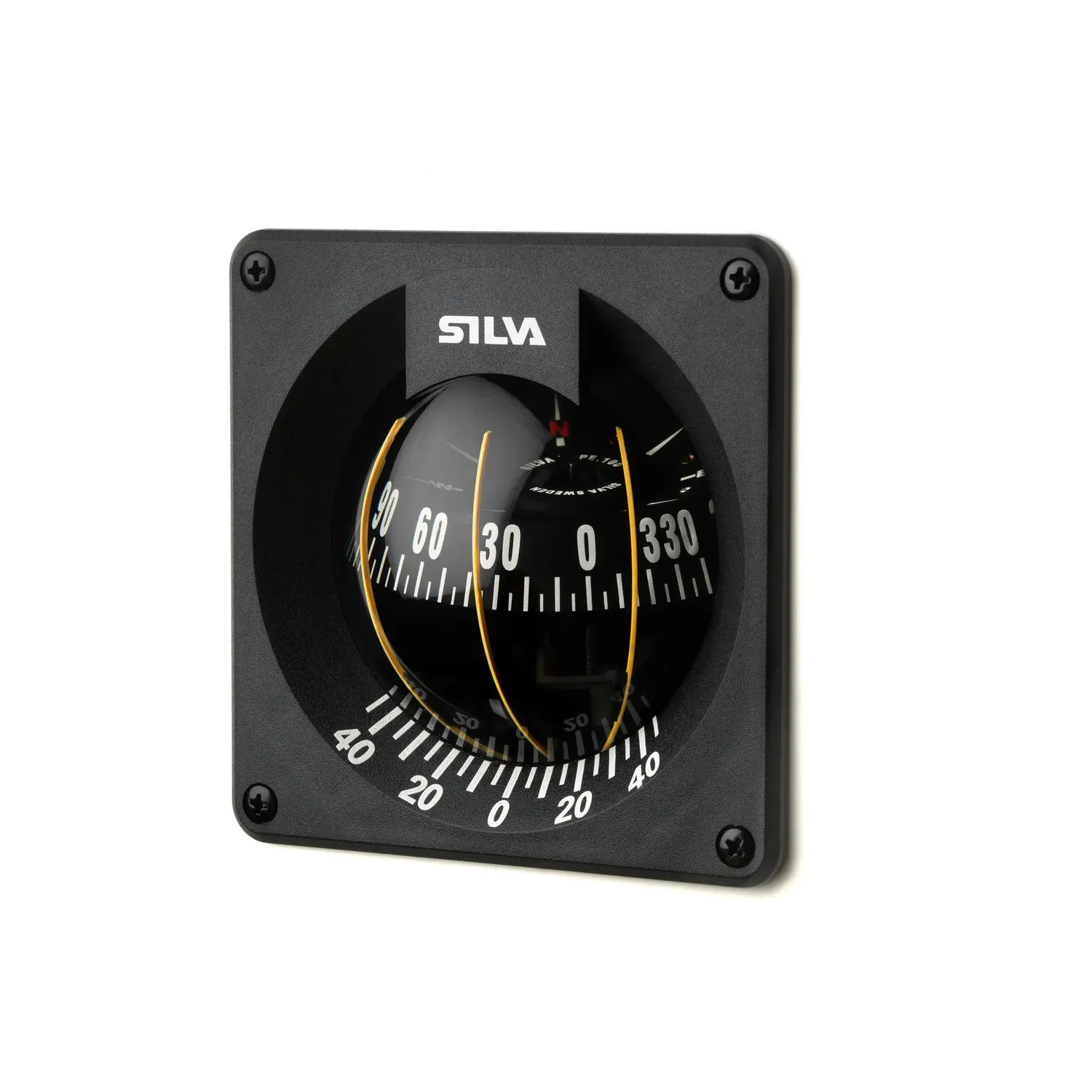 Silva 100B/H Bootskompass Schottmontage mit Beleuchtung