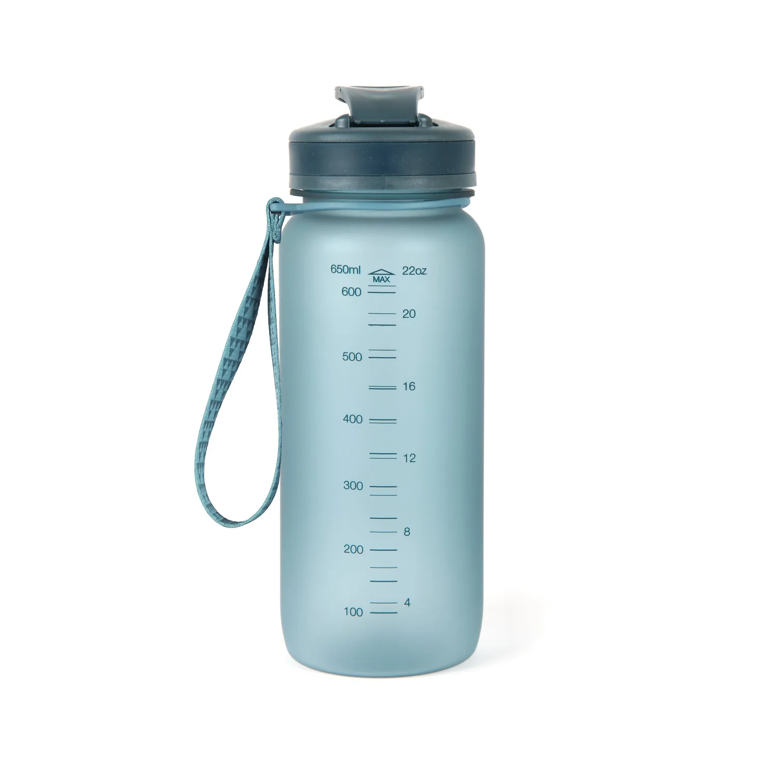 Lifeventure Tritan Trinkflasche 650 ml Blau auslaufsicher