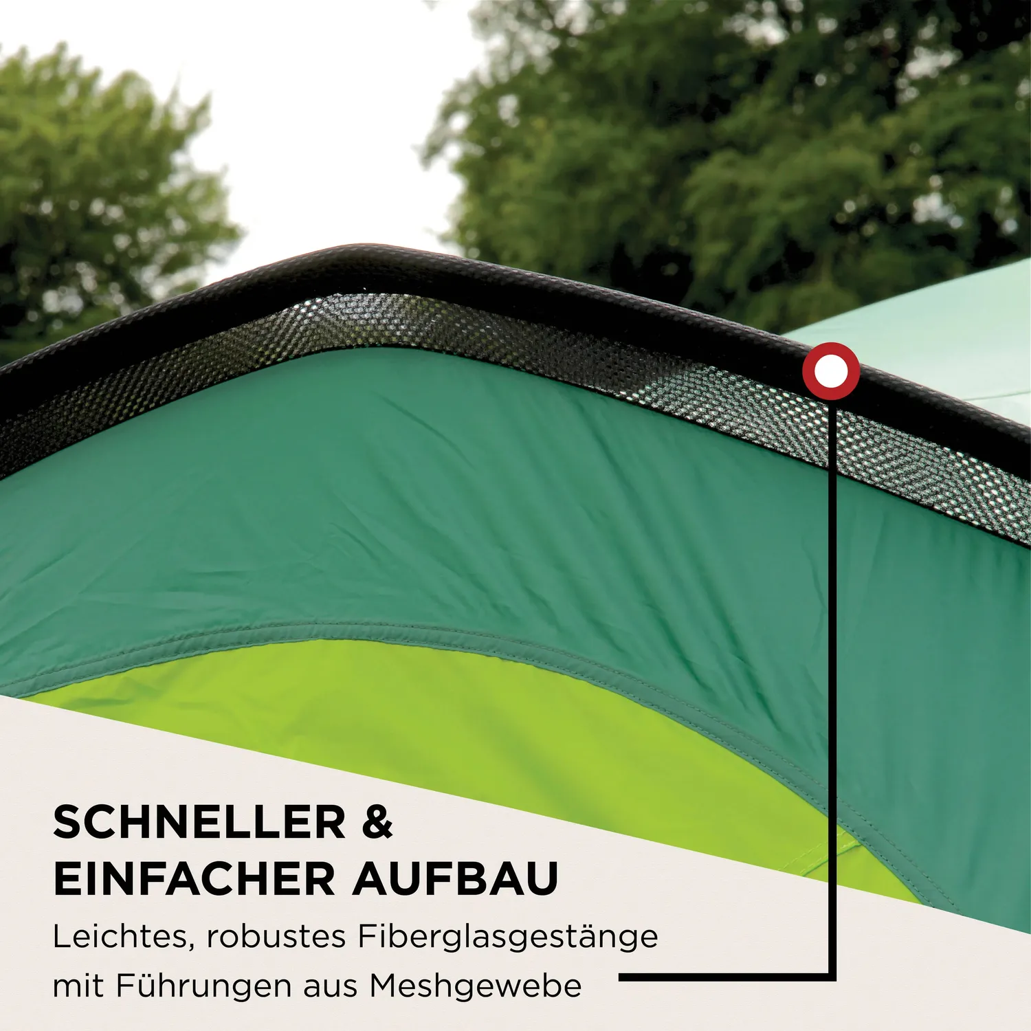 Coleman Chimney Rock 3 Plus BlackOut Tunnelzelt 3 Personen