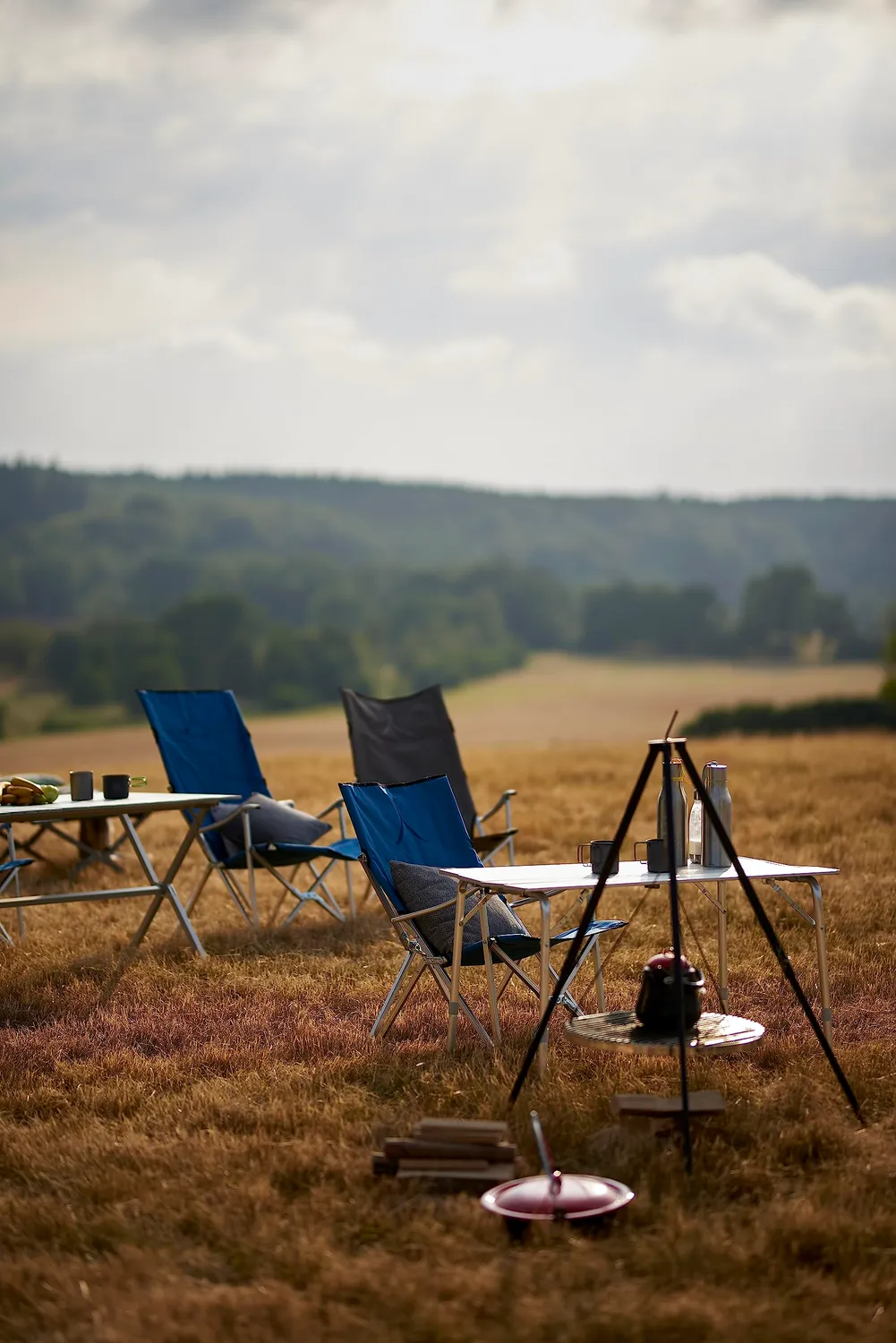 Grand Canyon El Tovar Lounger Campingstuhl Falcon mit Fußteil