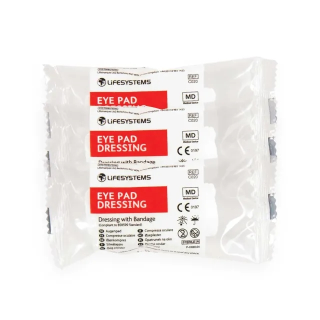 Lifeventure Eye Pad Dressing Augenverband steril