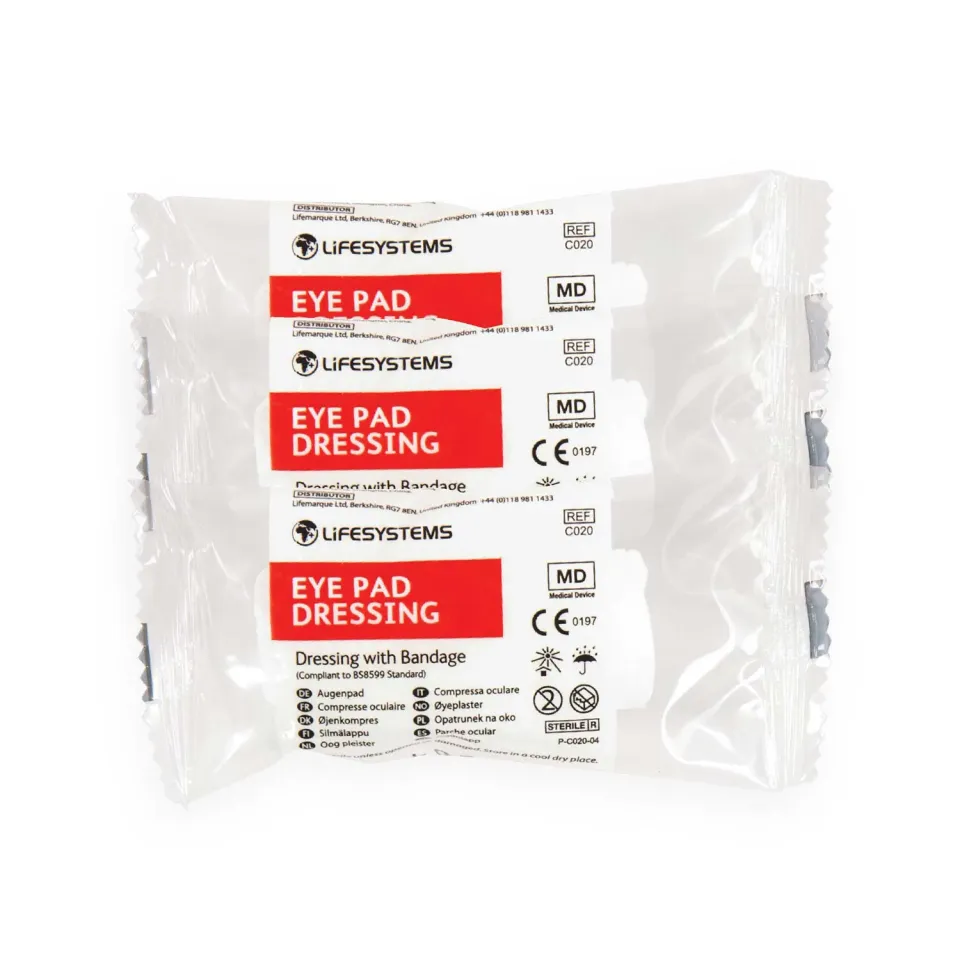 Lifeventure Eye Pad Dressing Augenverband steril