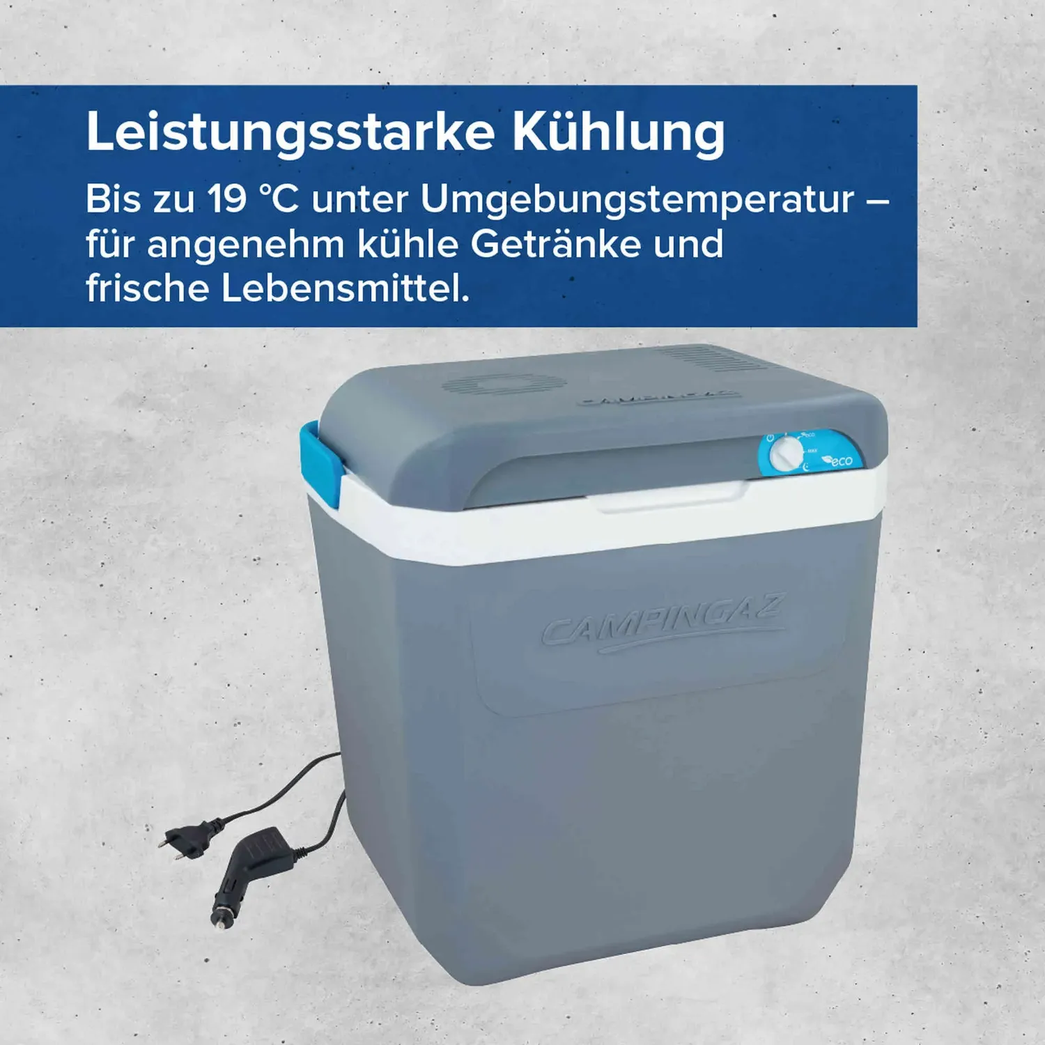 Campingaz Powerbox Plus Kühlbox 28 Liter 12V 230V