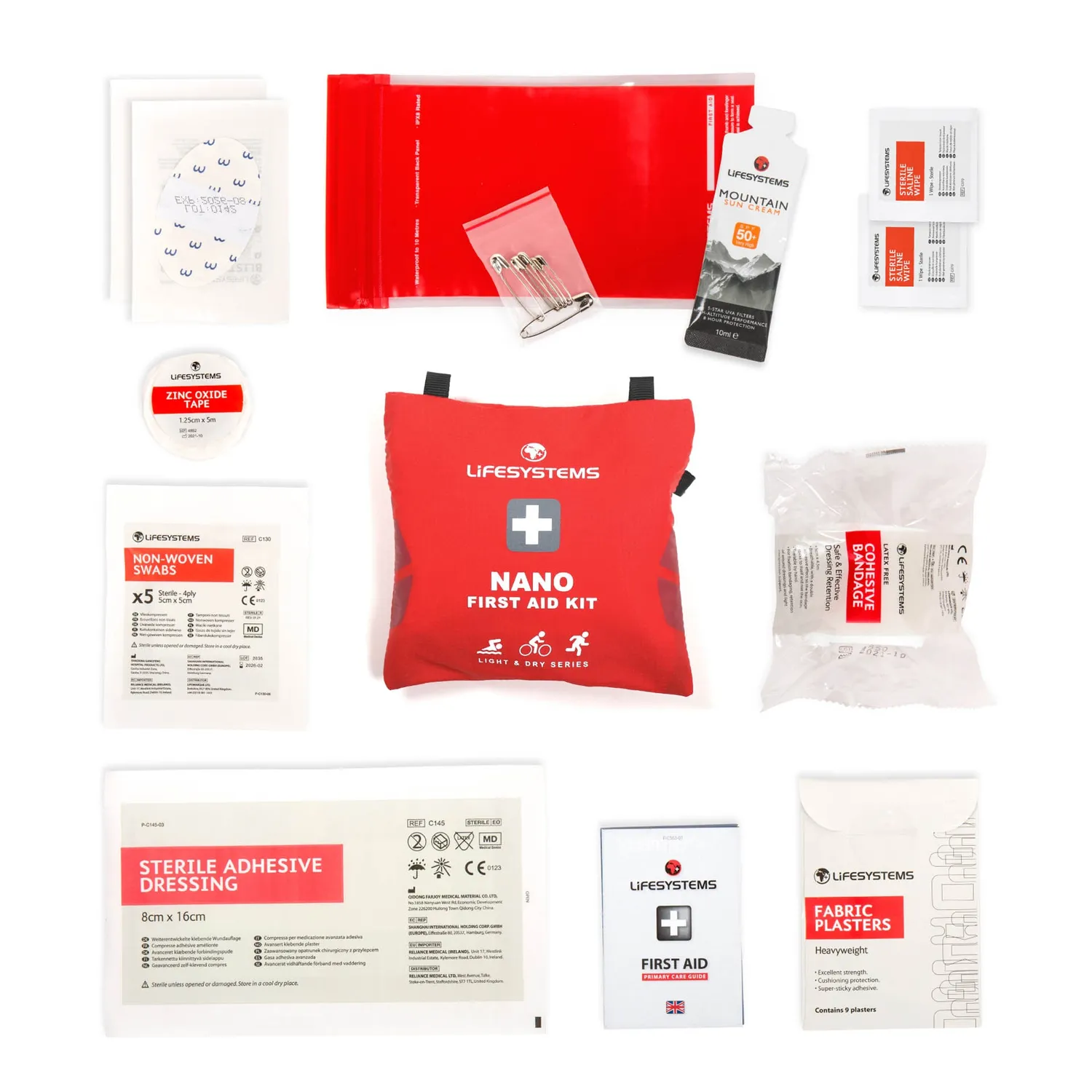 Lifeventure Light Dry Nano Erste-Hilfe-Set wasserdicht