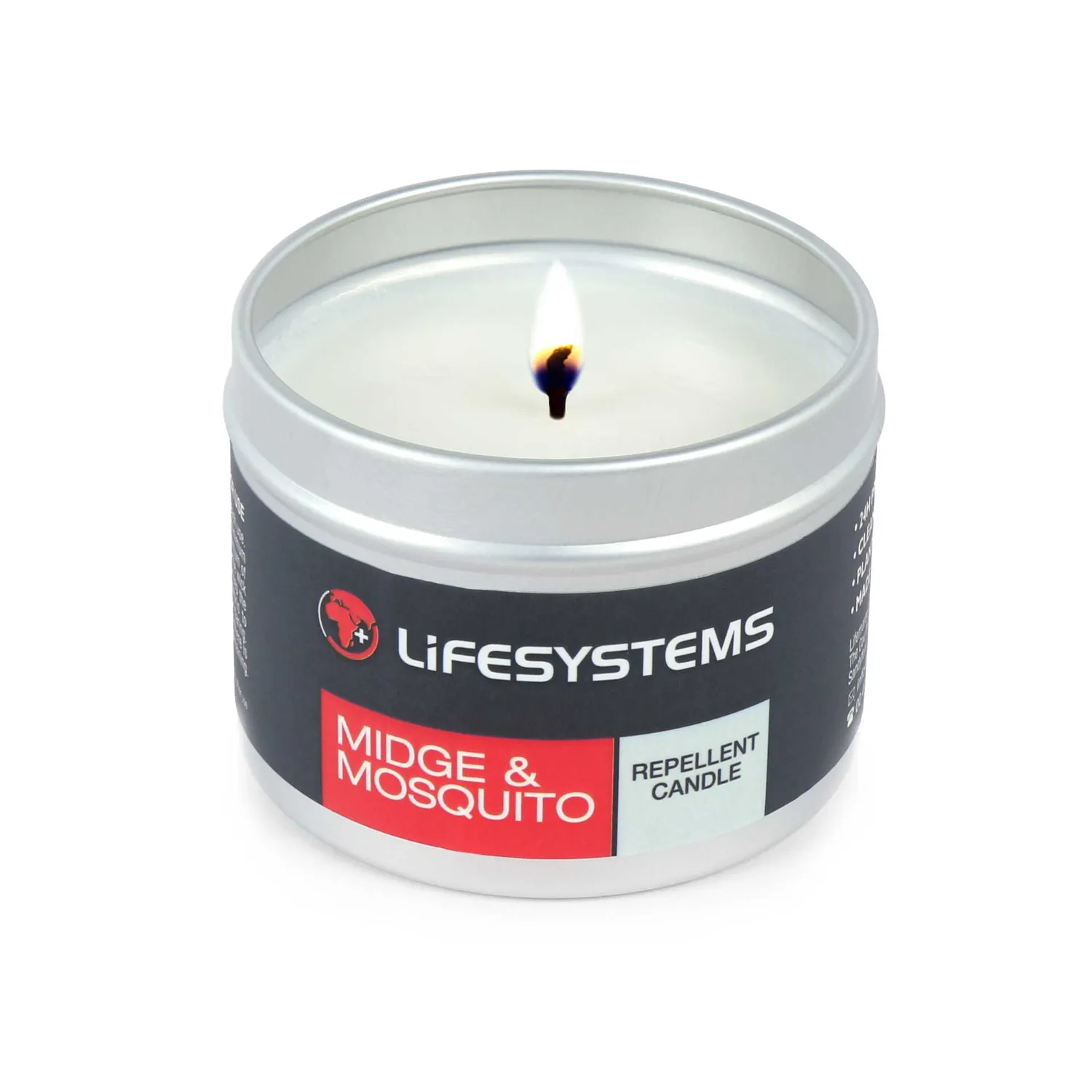 Lifeventure Midge & Mosquito Repellent Candle Citriodiol