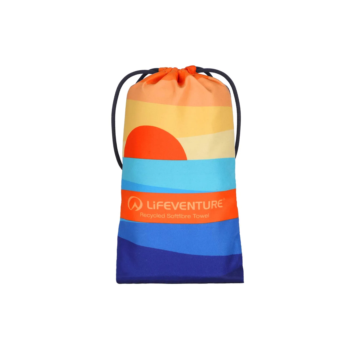Lifeventure SoftFibre Reisehandtuch Large saugstark recycelt