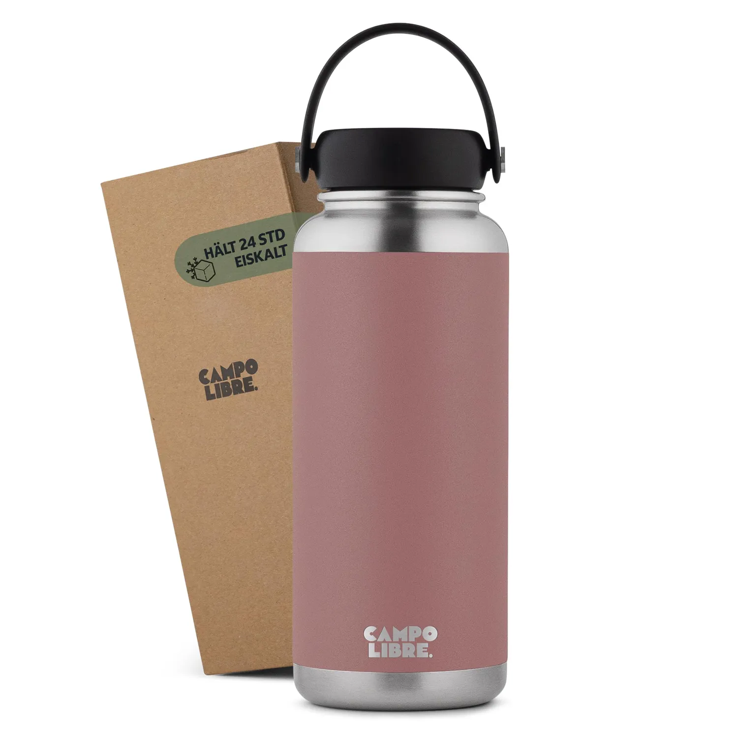 Campo Libre Umberto 1l Thermosflasche Deep Grey Edelstahl