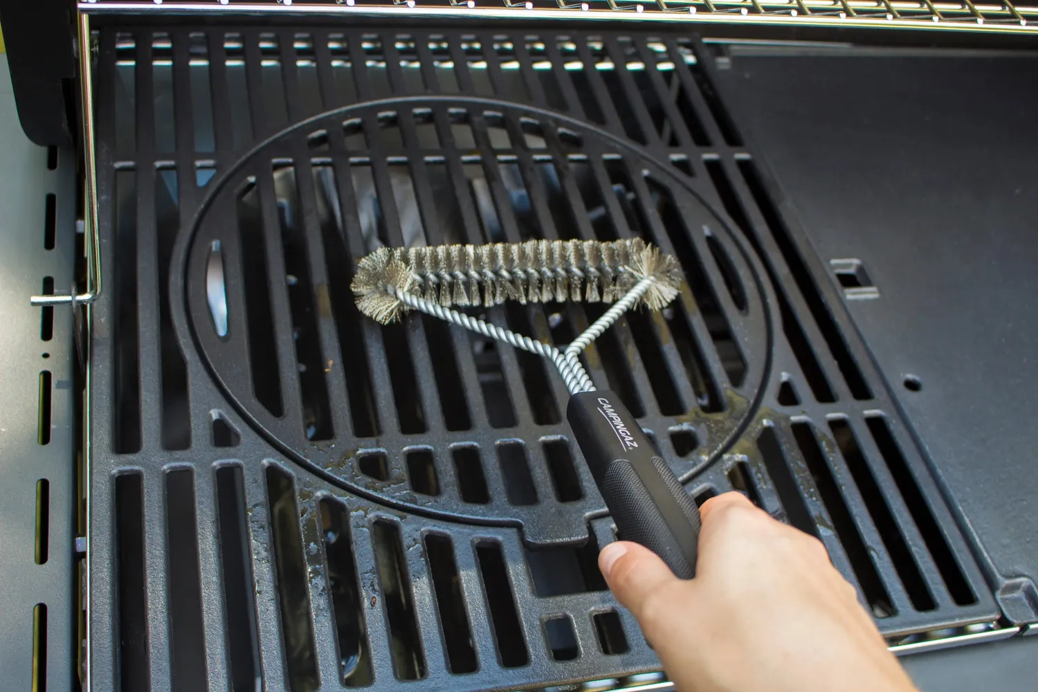 Campingaz Triangel Grillbürste Edelstahl 36 cm